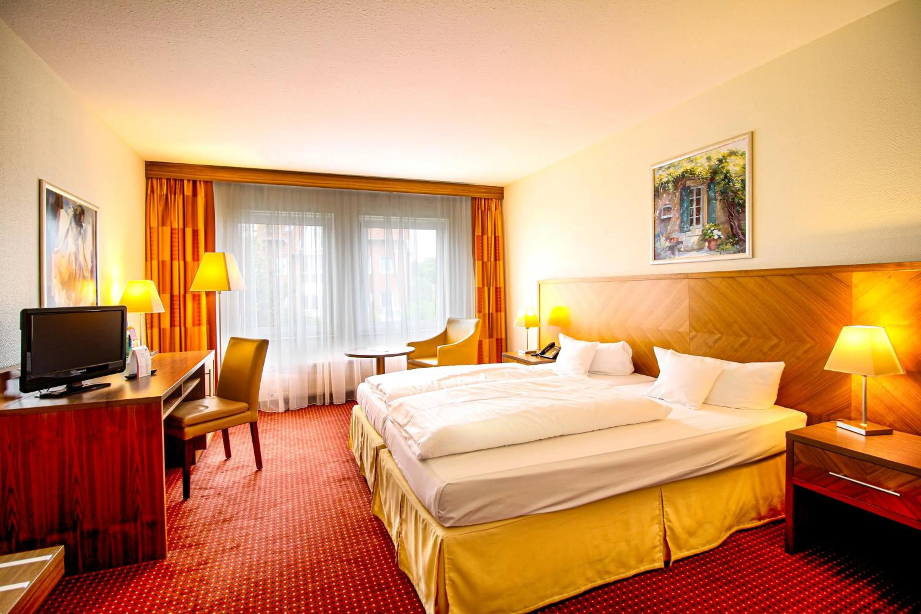 Photo of the whole room, Bed in Morada Hotel Gifhorn