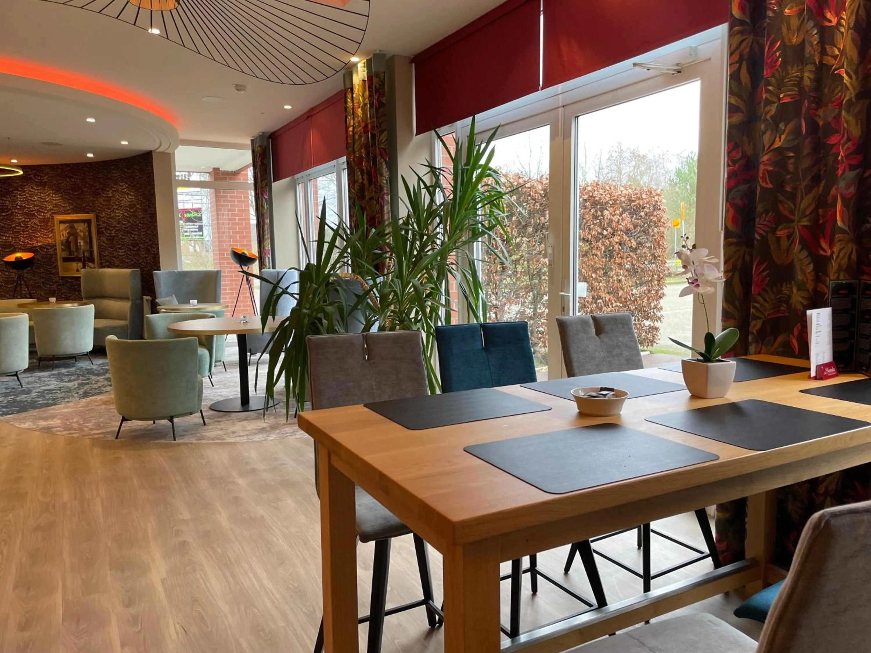 Lounge or bar in Morada Hotel Gifhorn