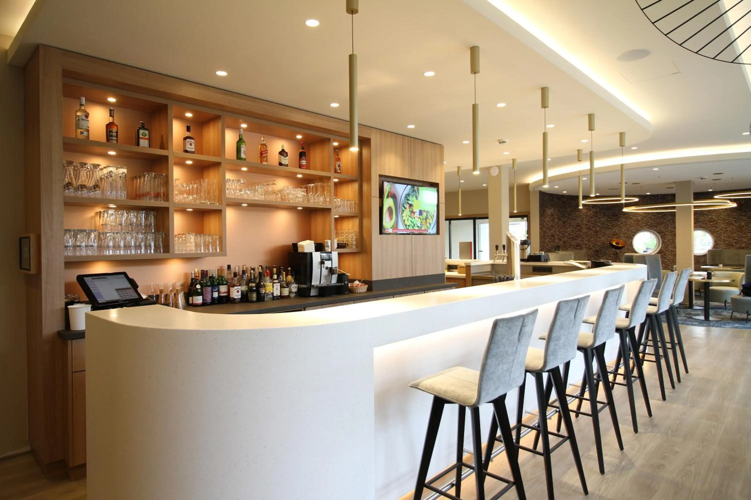 Lounge or bar in Morada Hotel Gifhorn