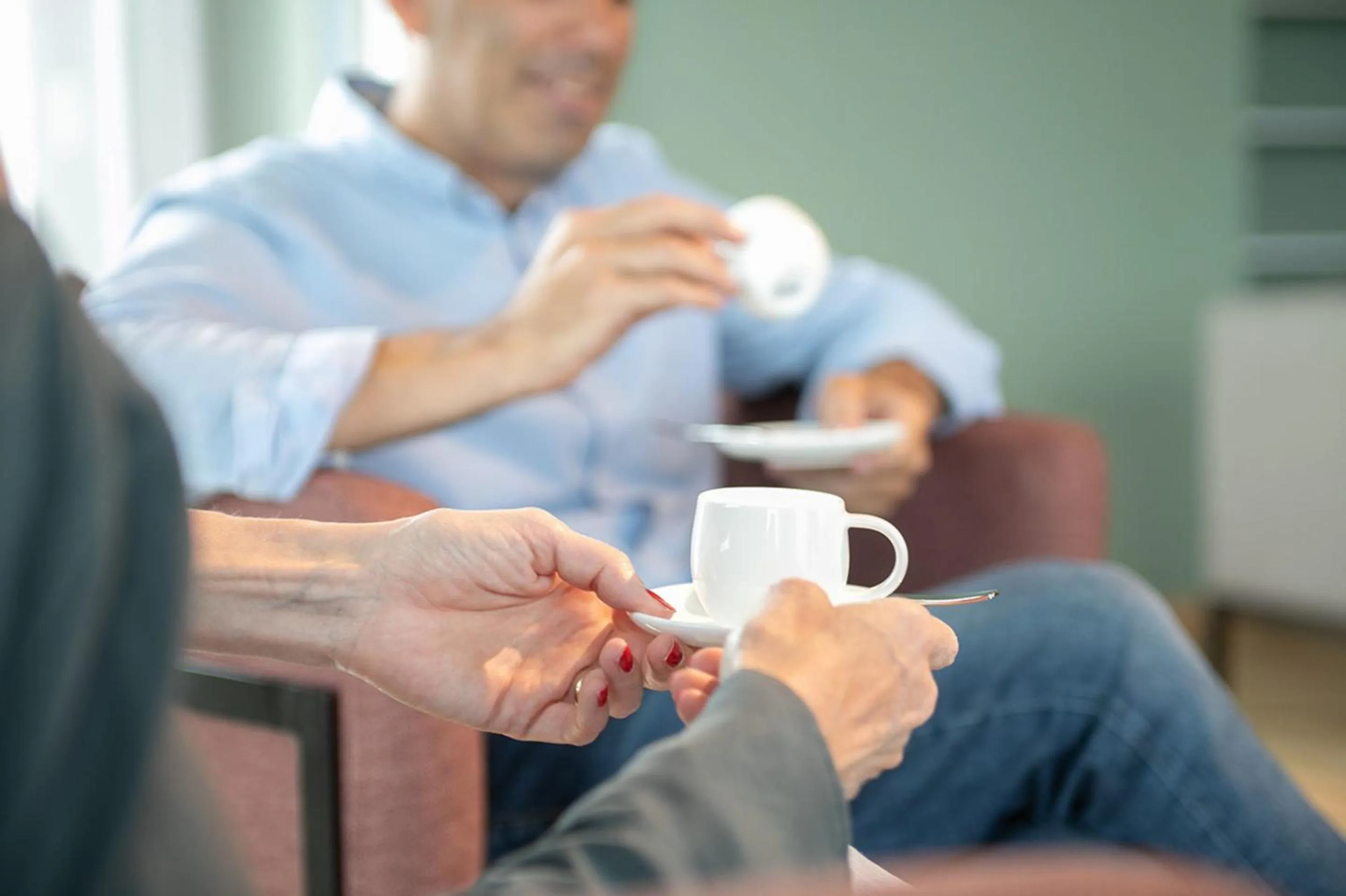 Living room in Brera Serviced Apartments Ulm