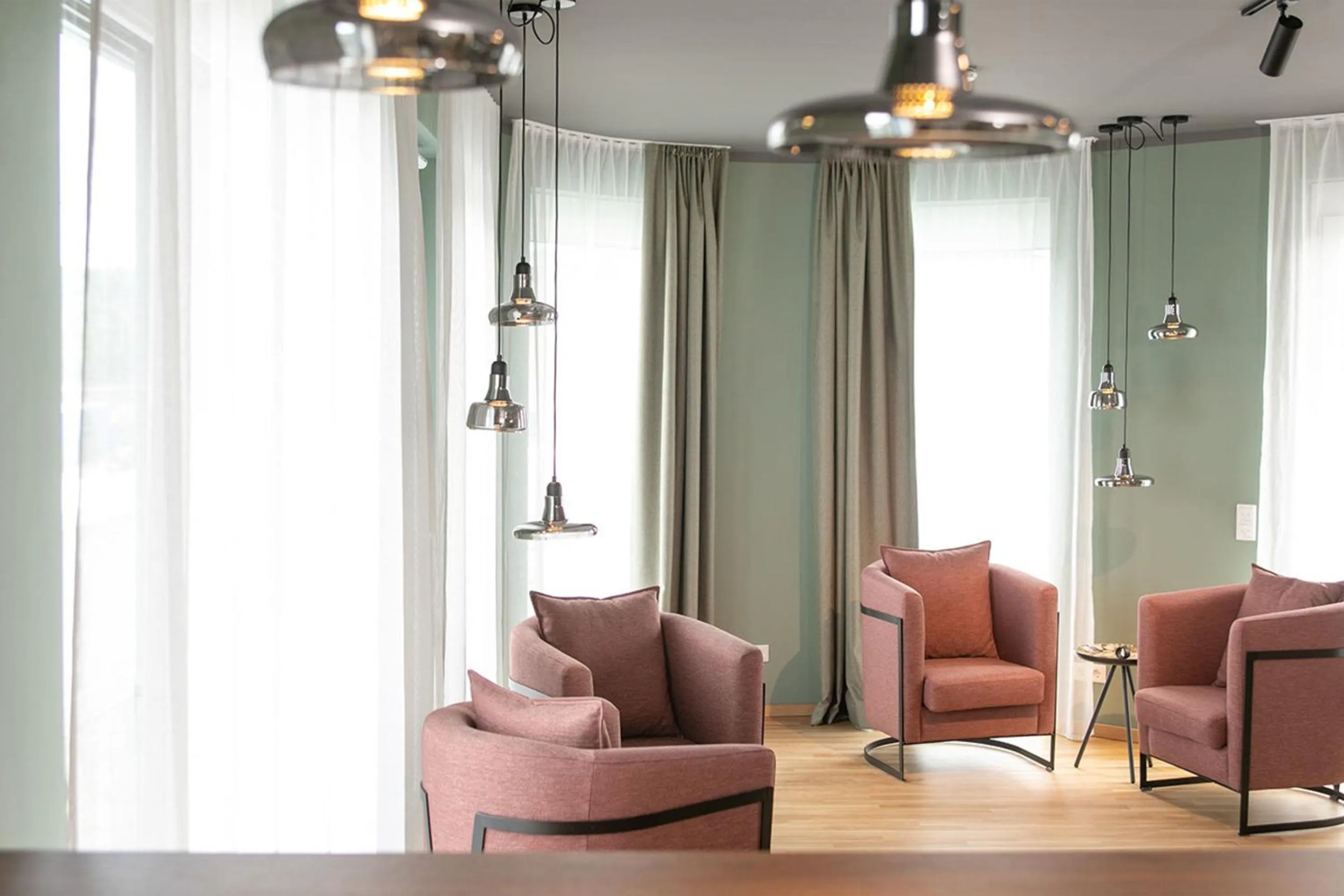 Communal lounge/ TV room in Brera Serviced Apartments Ulm