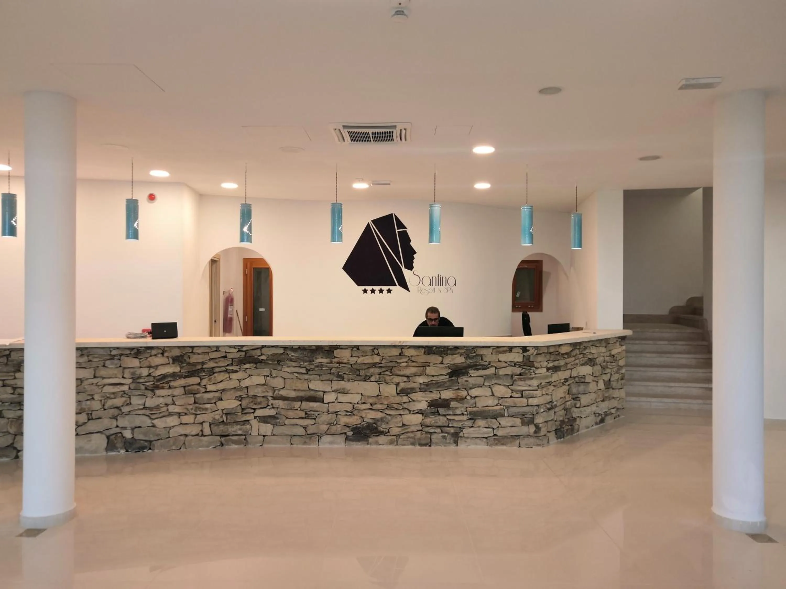 Lobby or reception in GH Santina Resort & SPA
