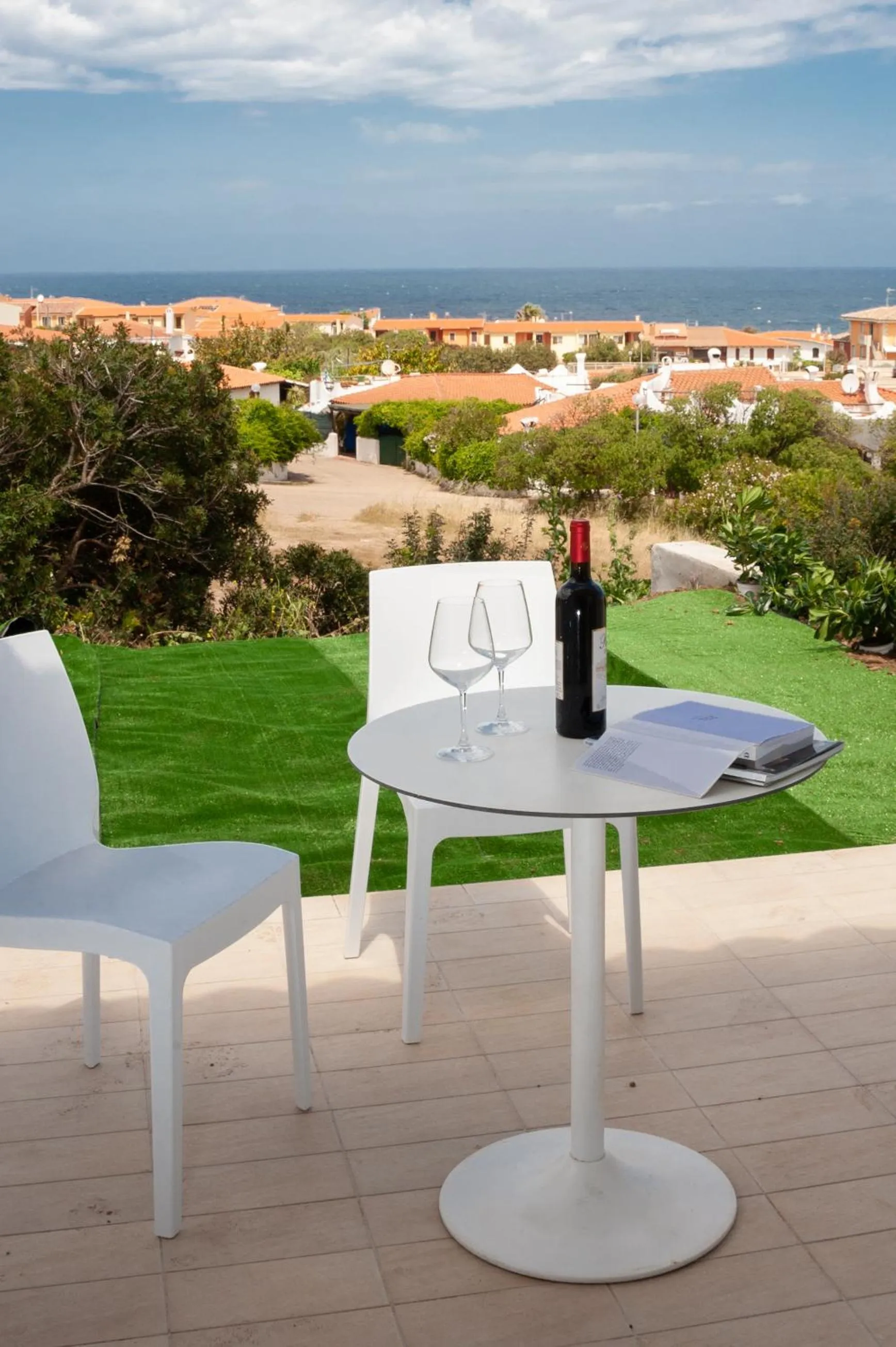 Patio in GH Santina Resort & SPA