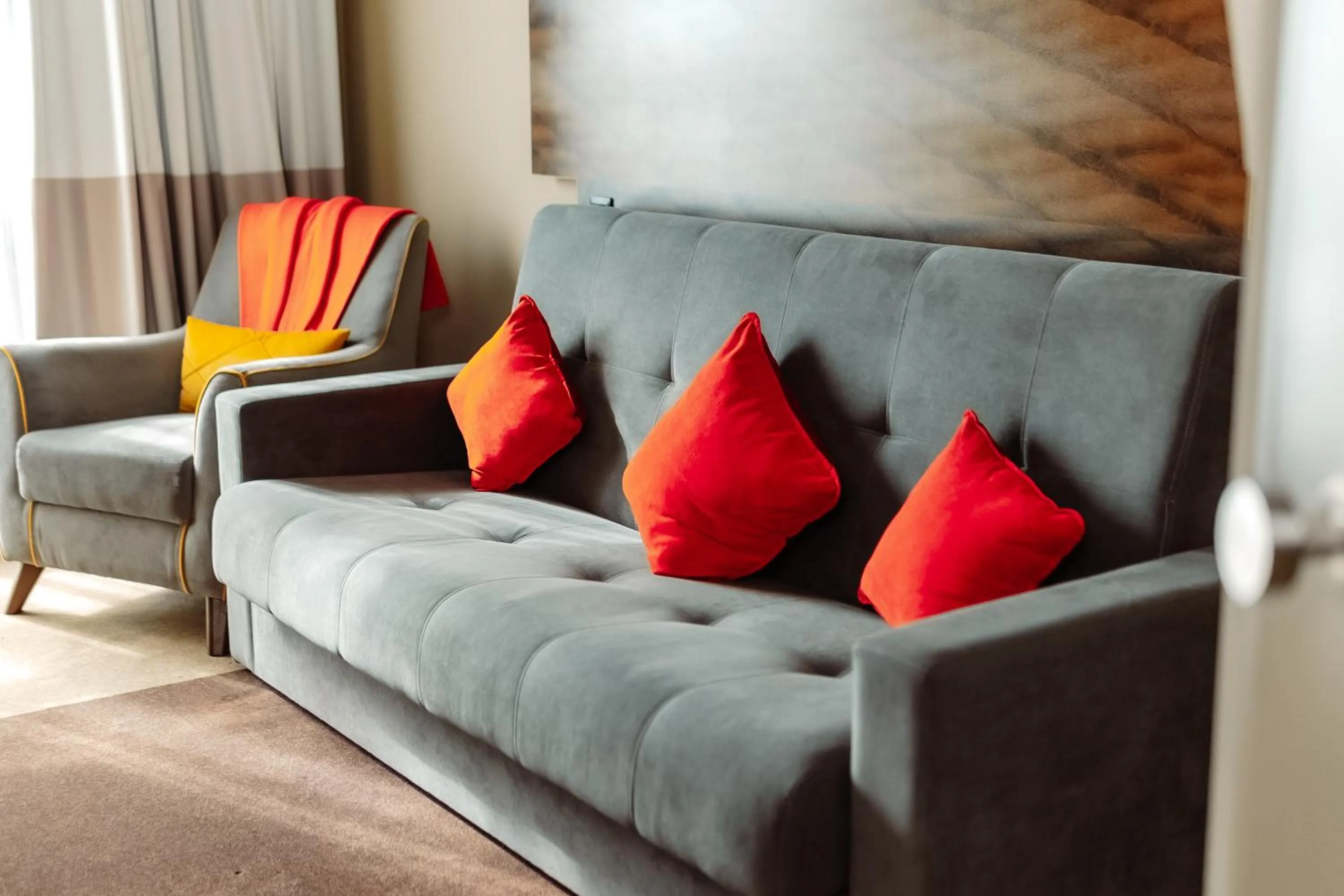 Seating area in Ibis Aktobe