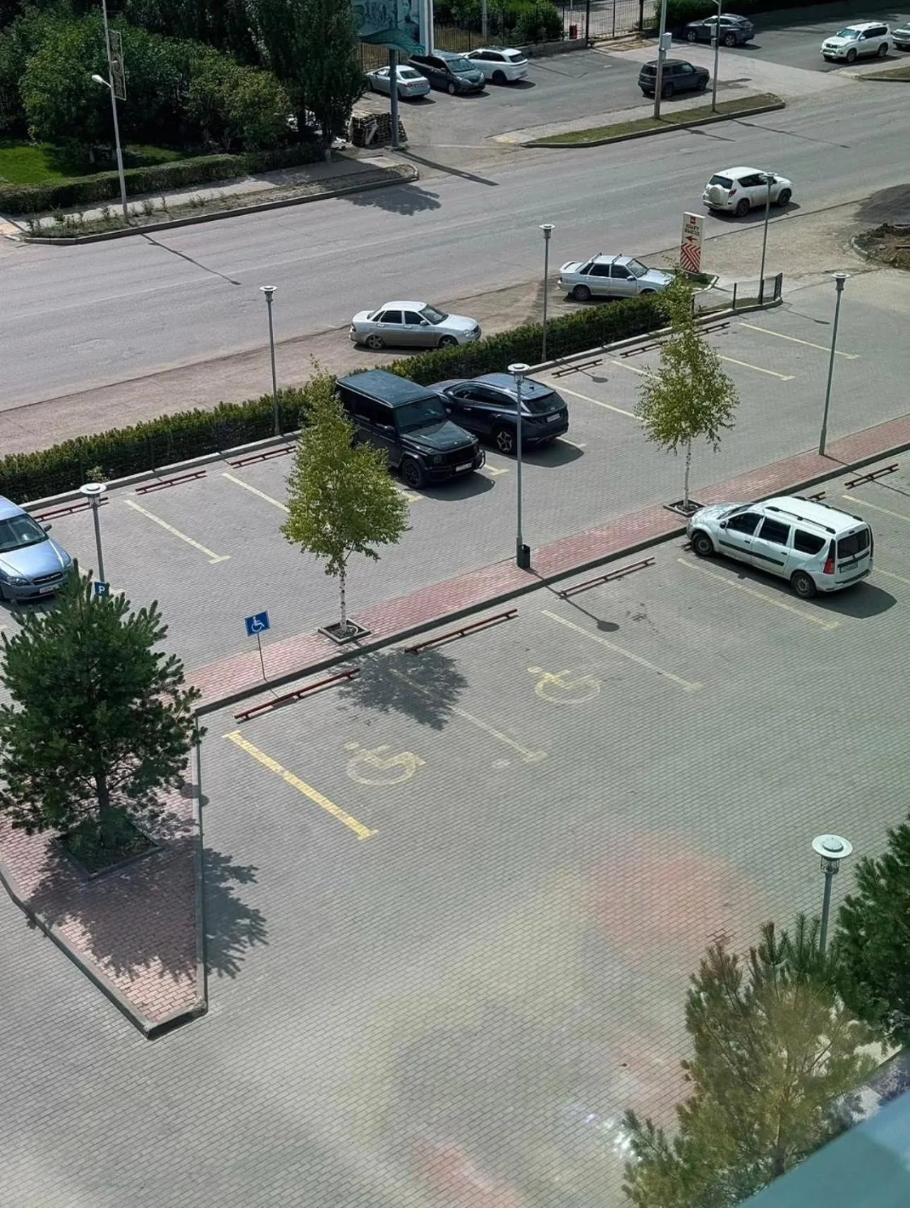 Parking in Ibis Aktobe