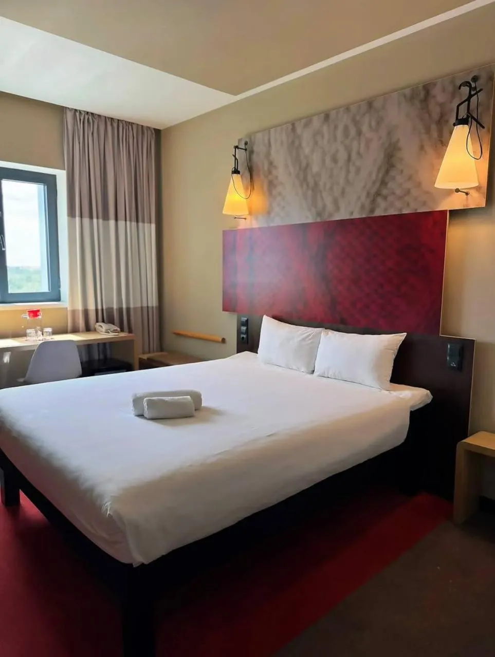 Bed in Ibis Aktobe