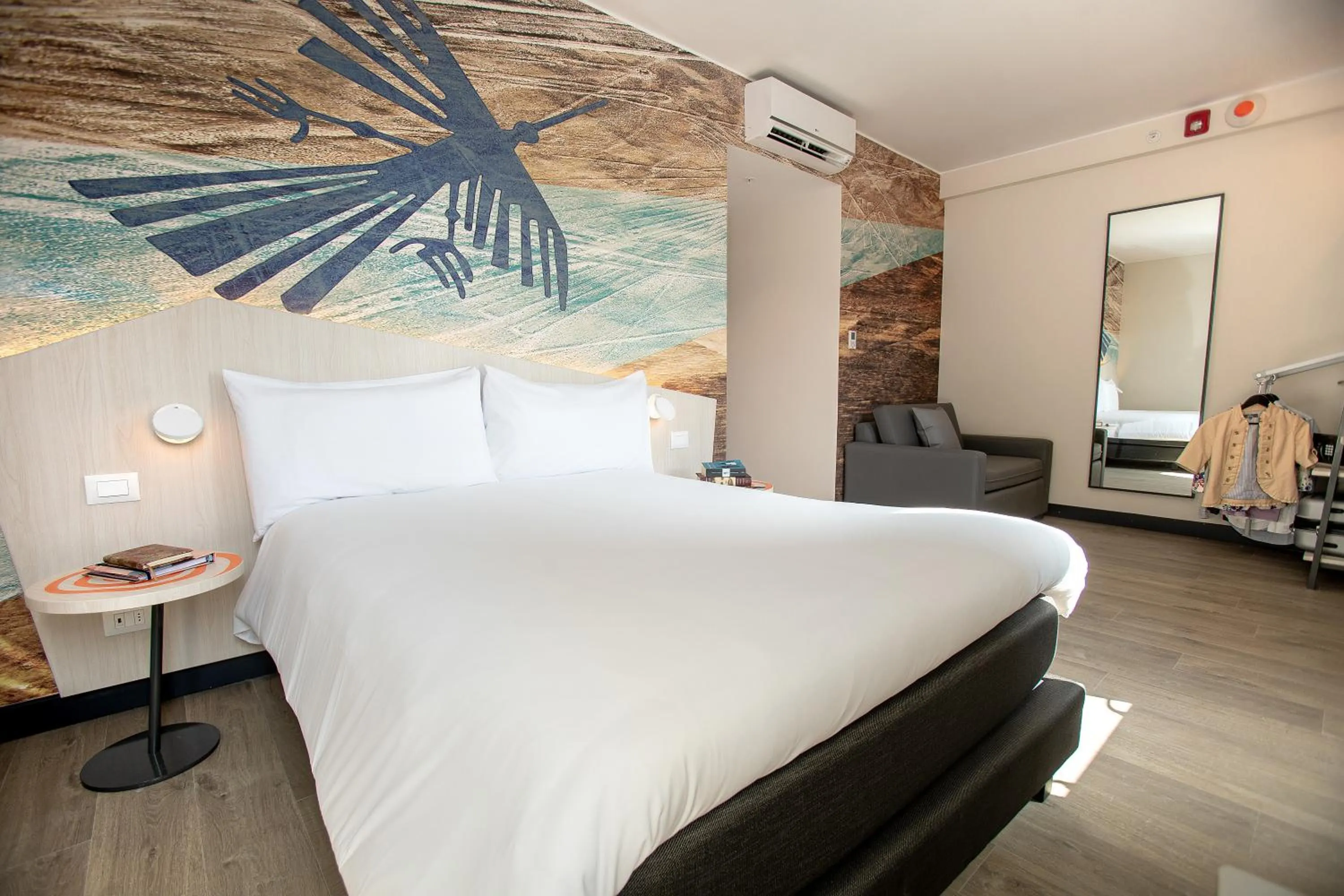 Bed in ibis Styles Lima Benavides Miraflores