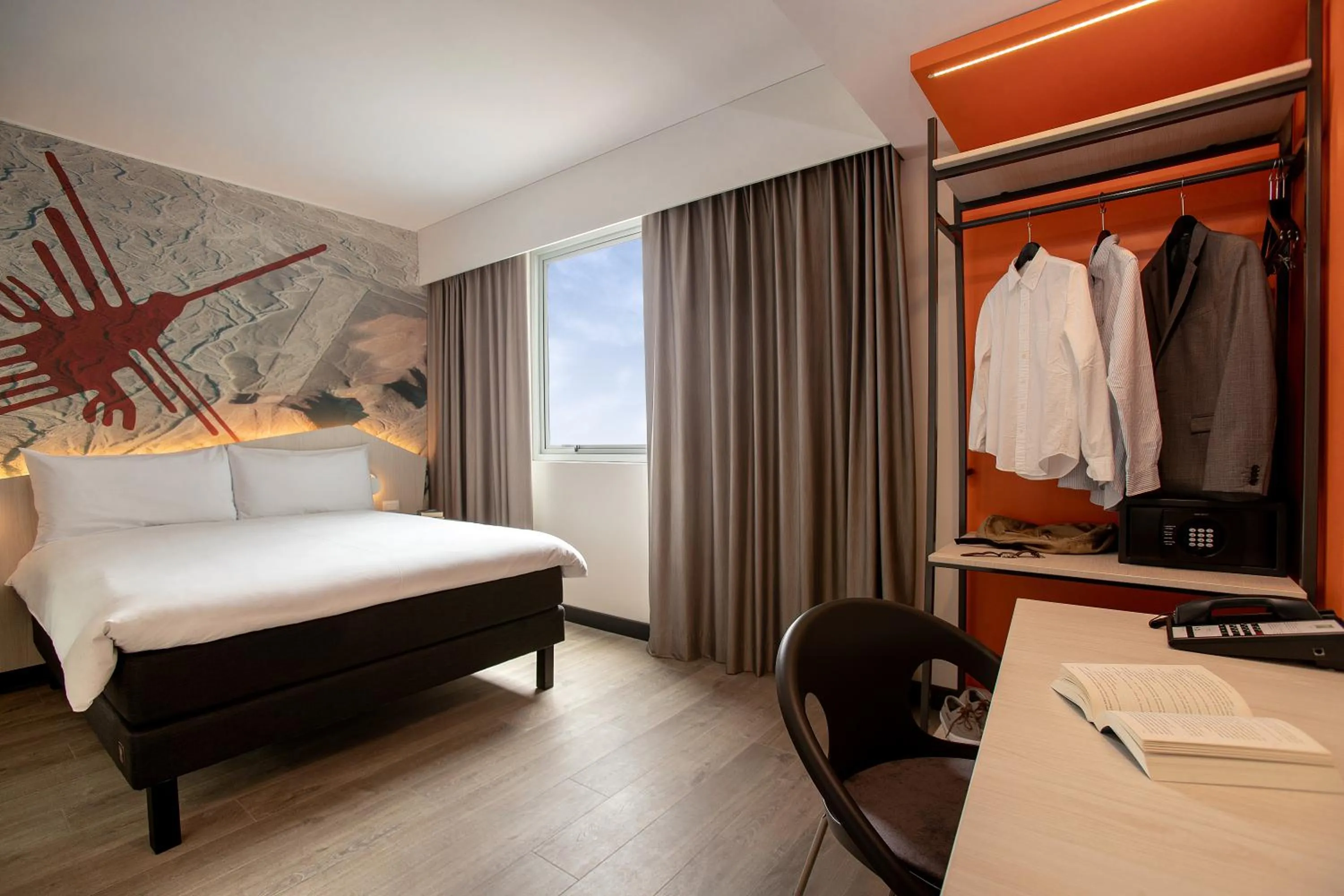 Bedroom, Bed in ibis Styles Lima Benavides Miraflores