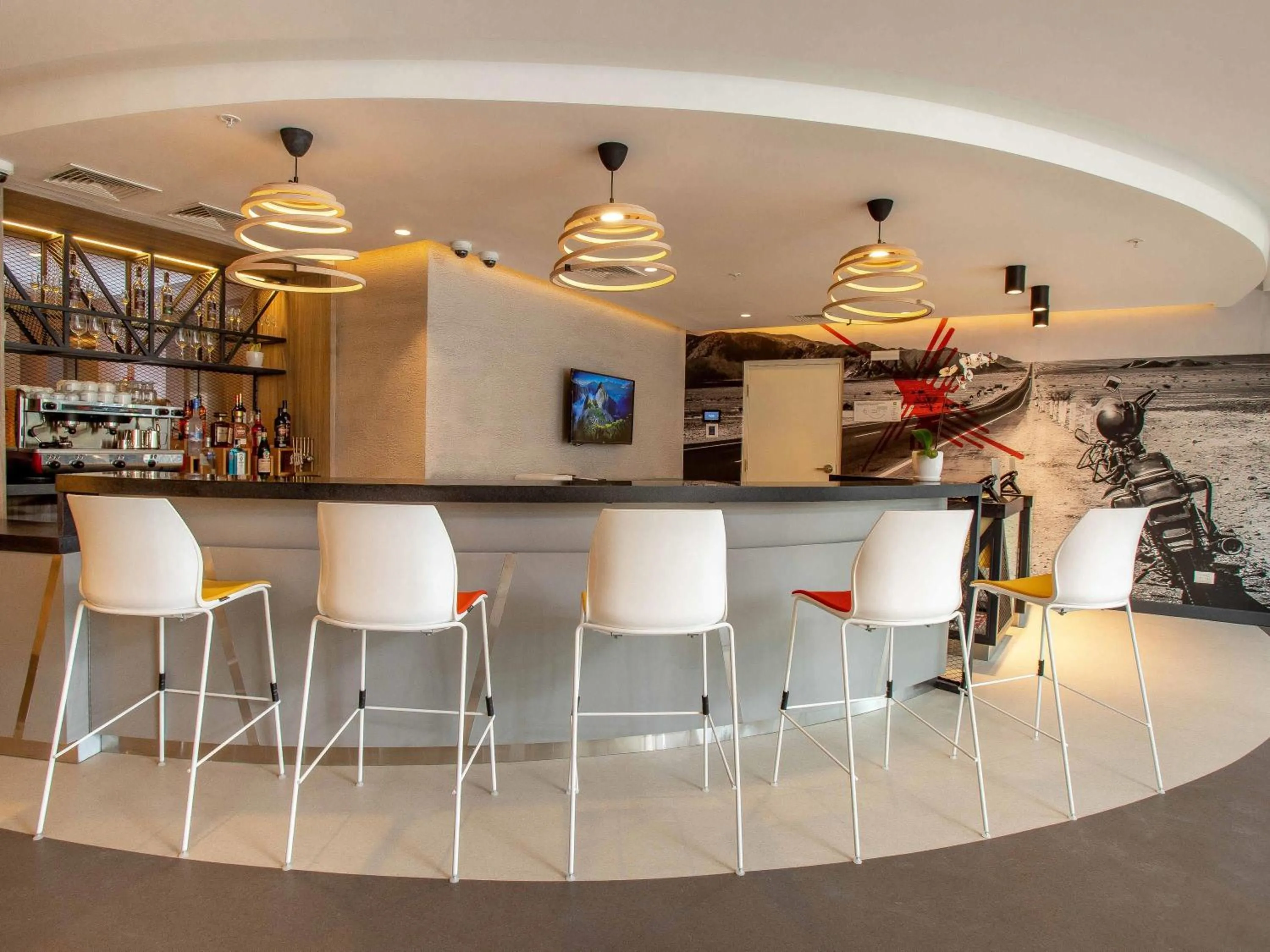 Lounge or bar in ibis Styles Lima Benavides Miraflores