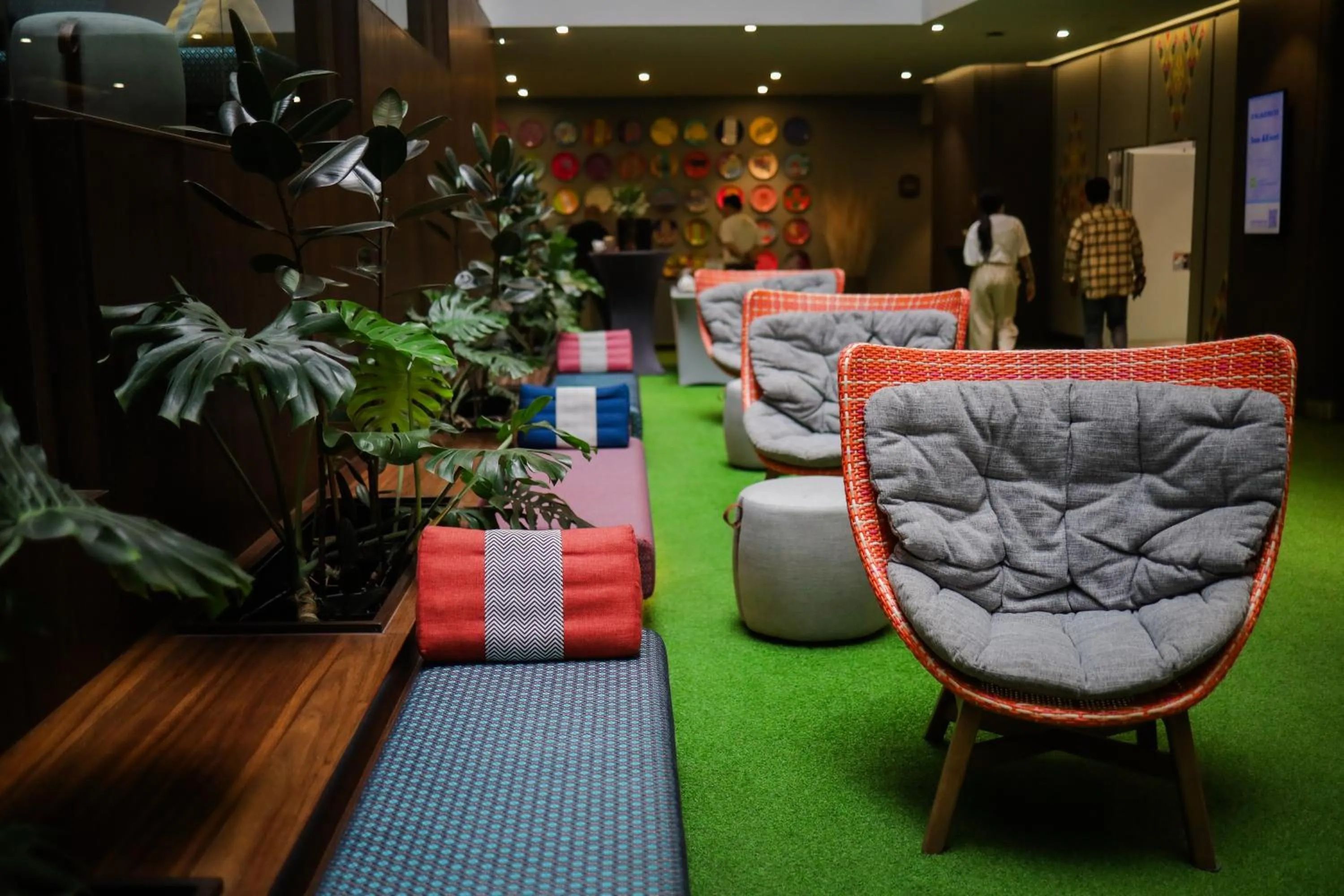 Lobby or reception in ibis Styles Bangkok Silom