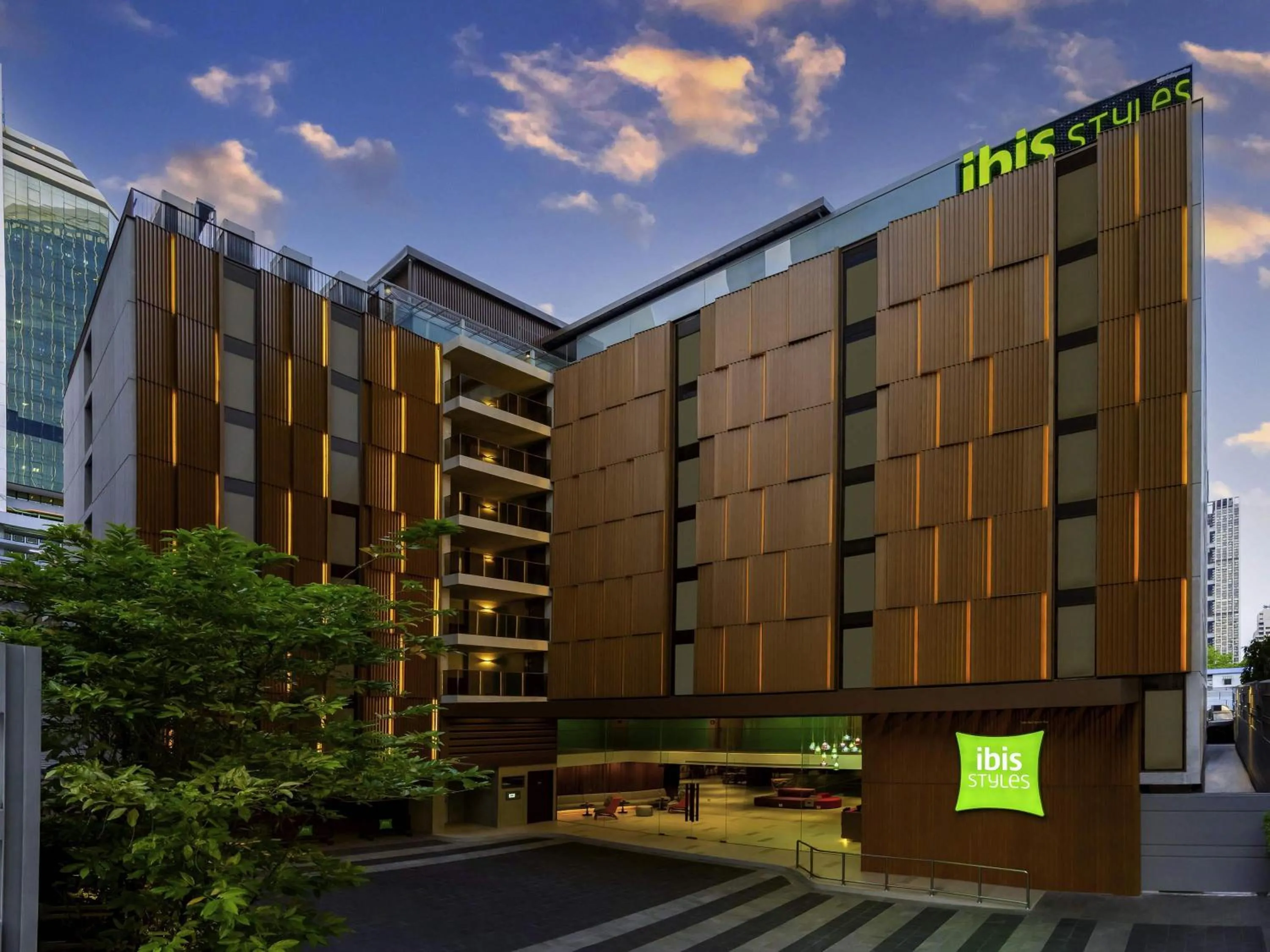 Property building in ibis Styles Bangkok Silom
