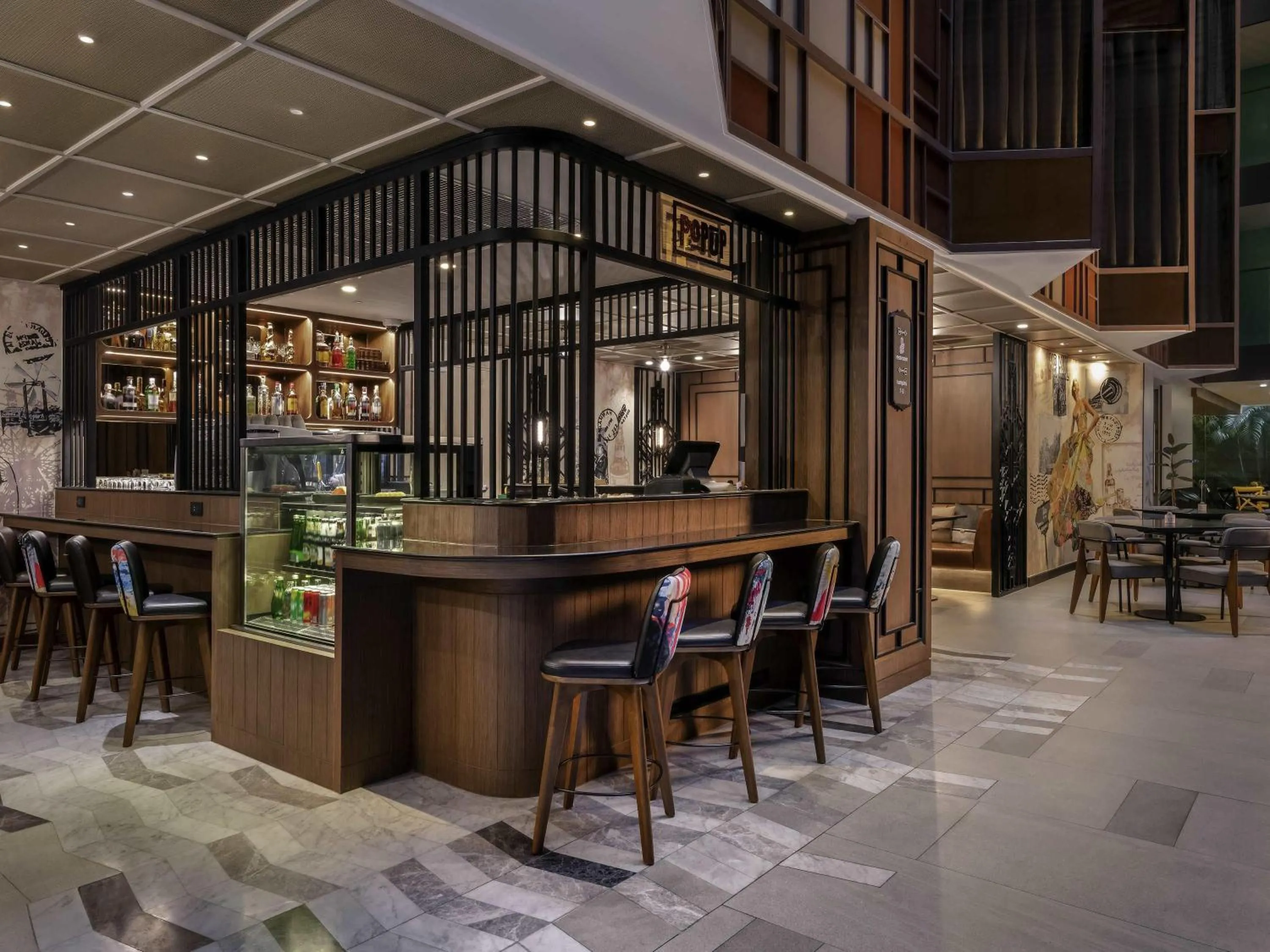 Lounge or bar in ibis Styles Bangkok Silom