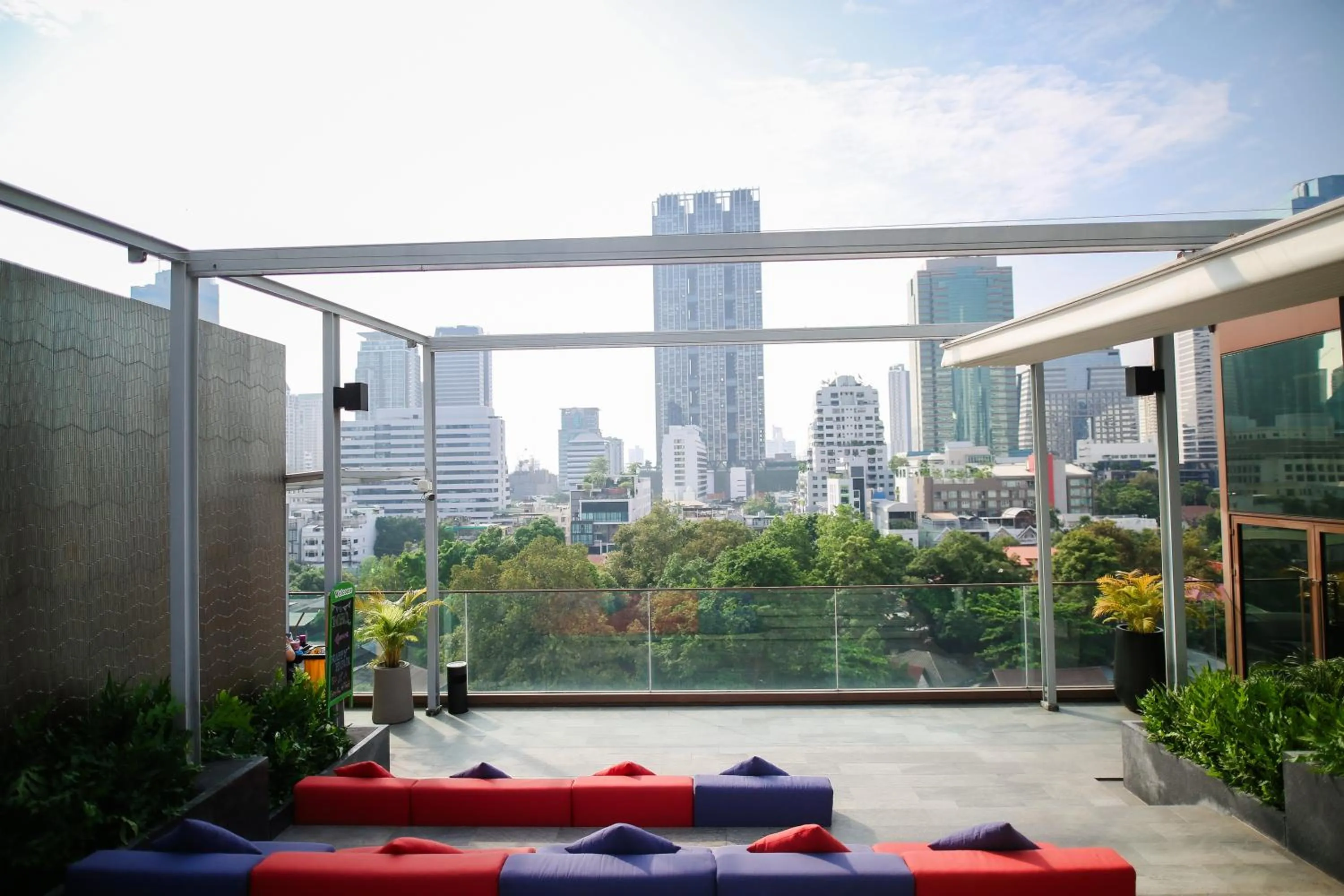 View (from property/room) in ibis Styles Bangkok Silom