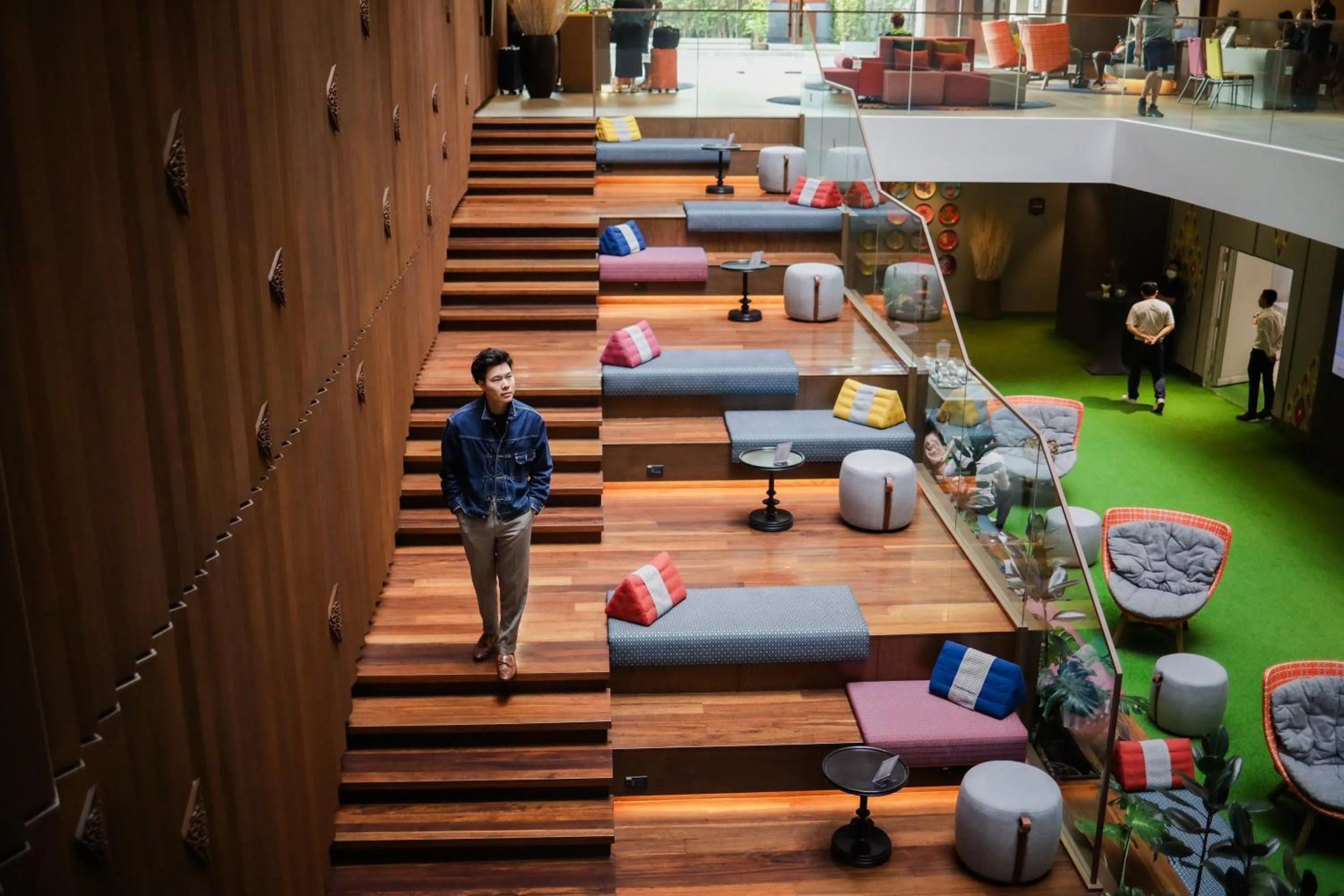 Lobby or reception in ibis Styles Bangkok Silom