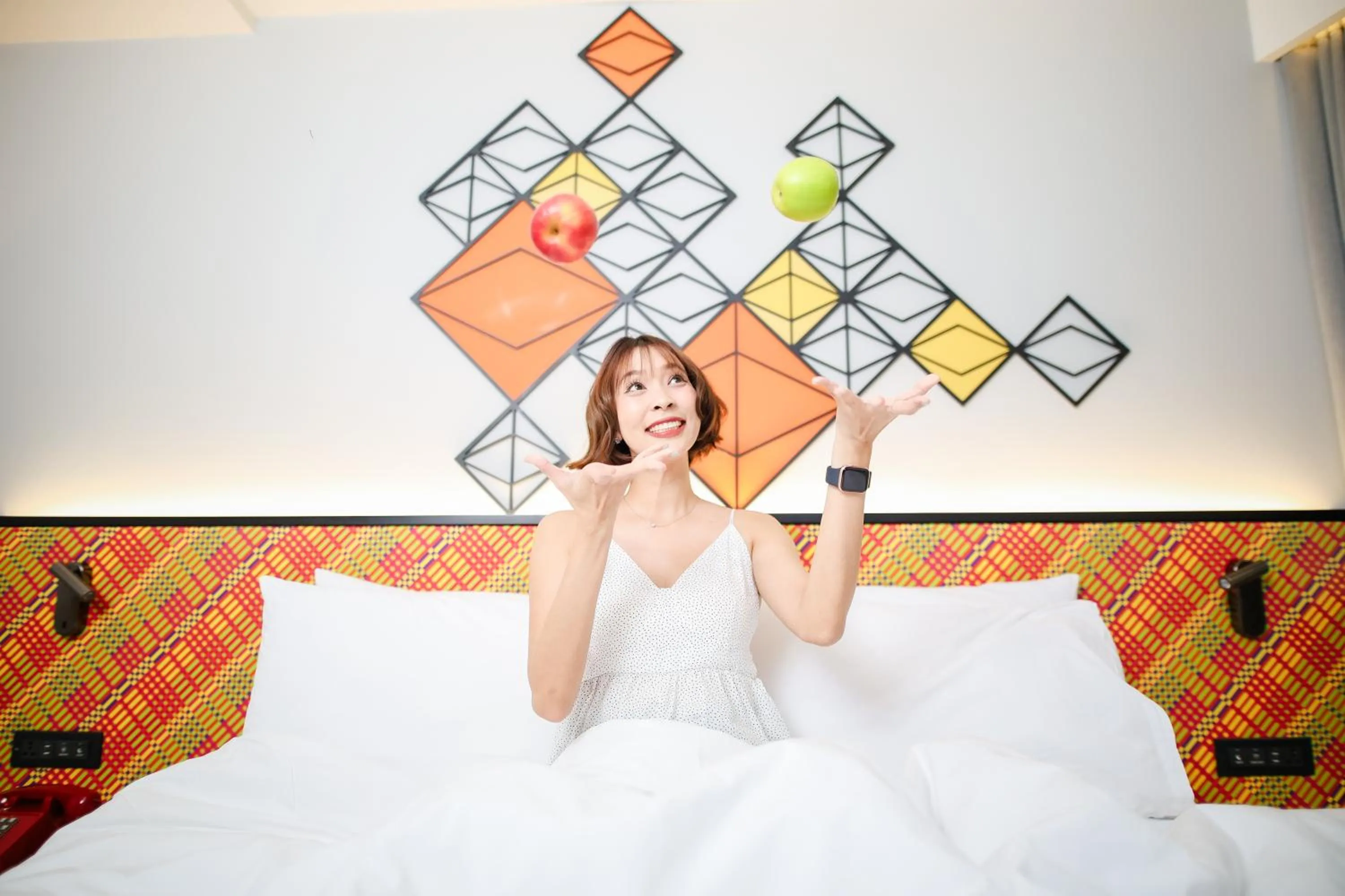 Bedroom, Bed in ibis Styles Bangkok Silom