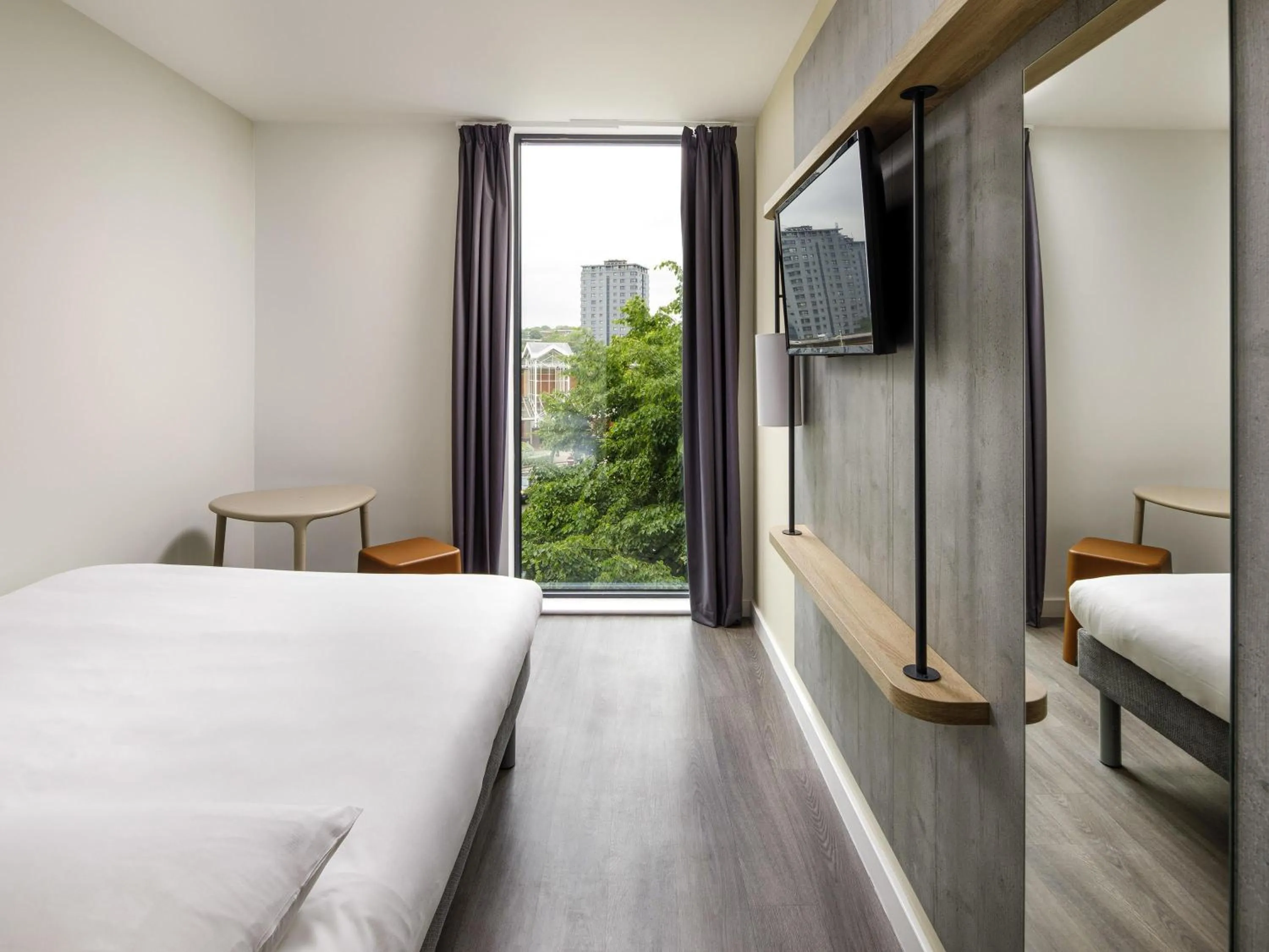 Bedroom, Bed in ibis Budget Sheffield Centre St Marys Gate