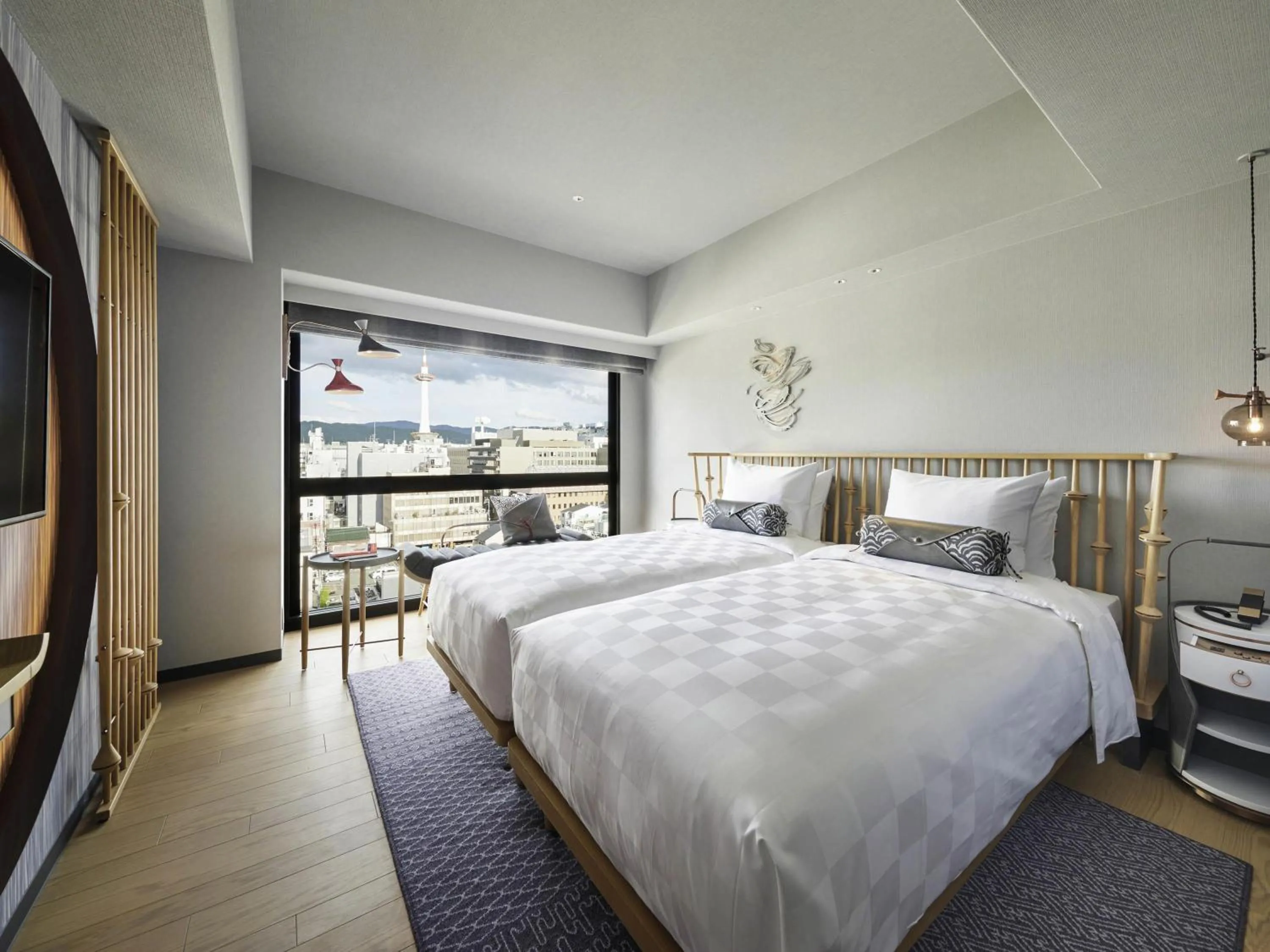 Bedroom, Bed in Mercure Kyoto Station