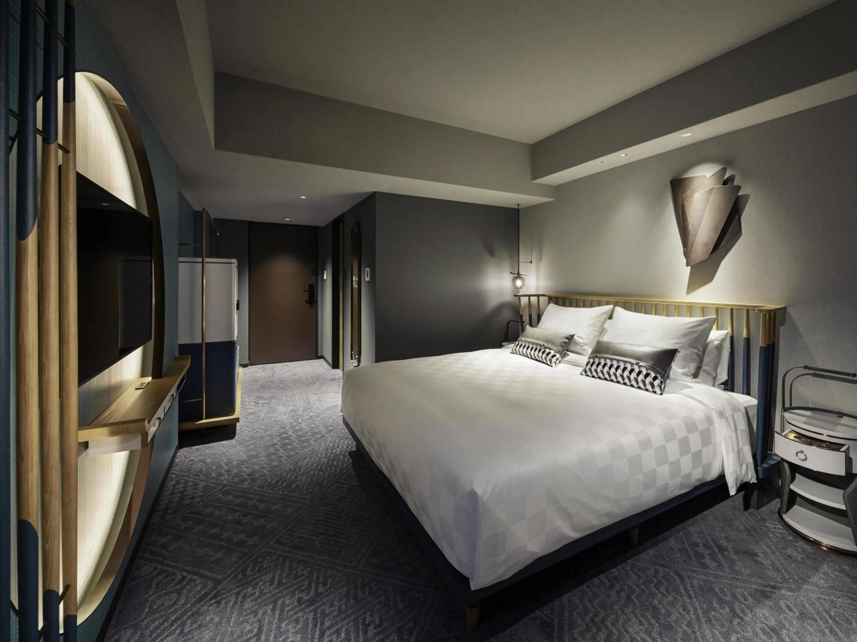 Bedroom, Bed in Mercure Kyoto Station