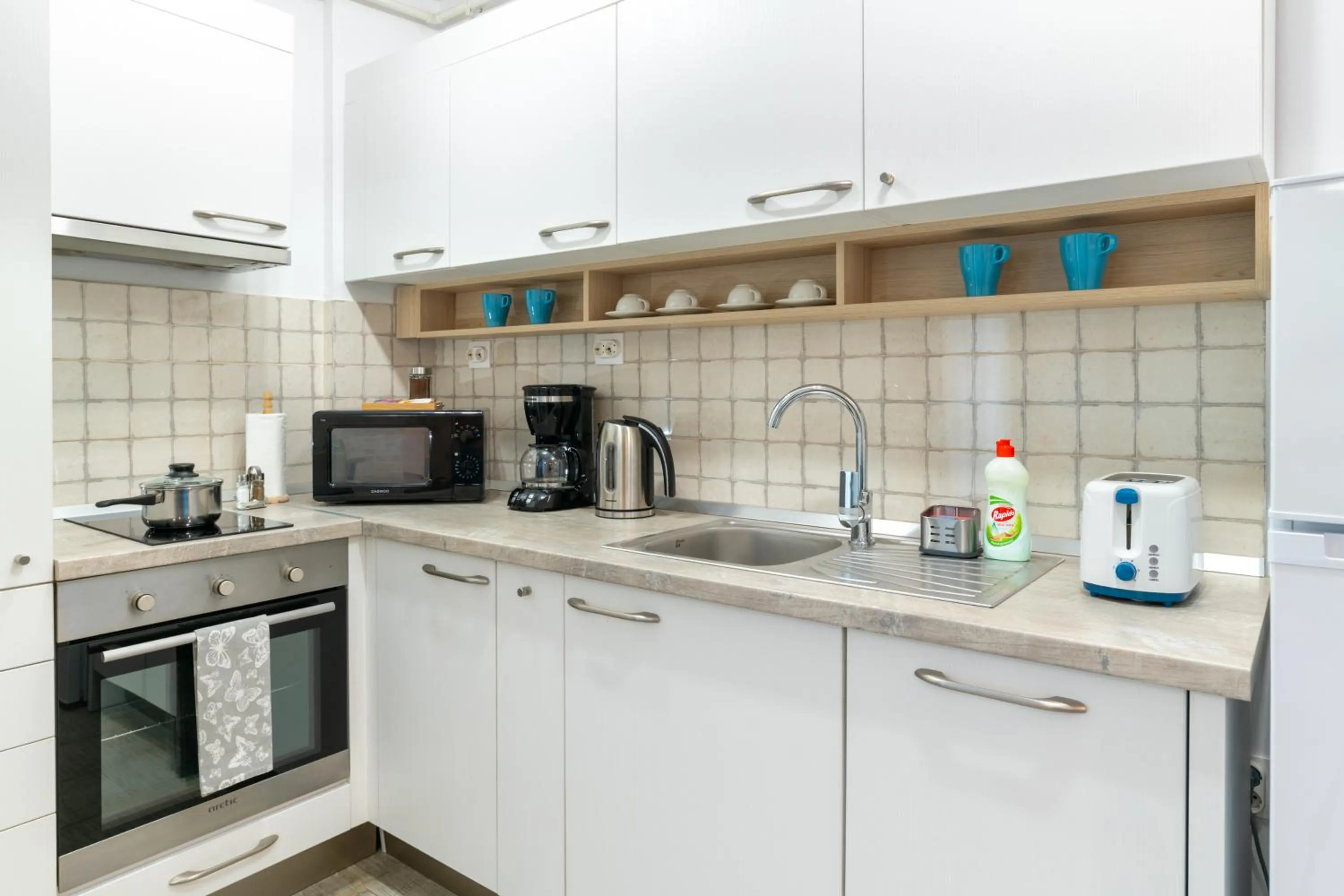 Coffee/tea facilities in TCI Apartments