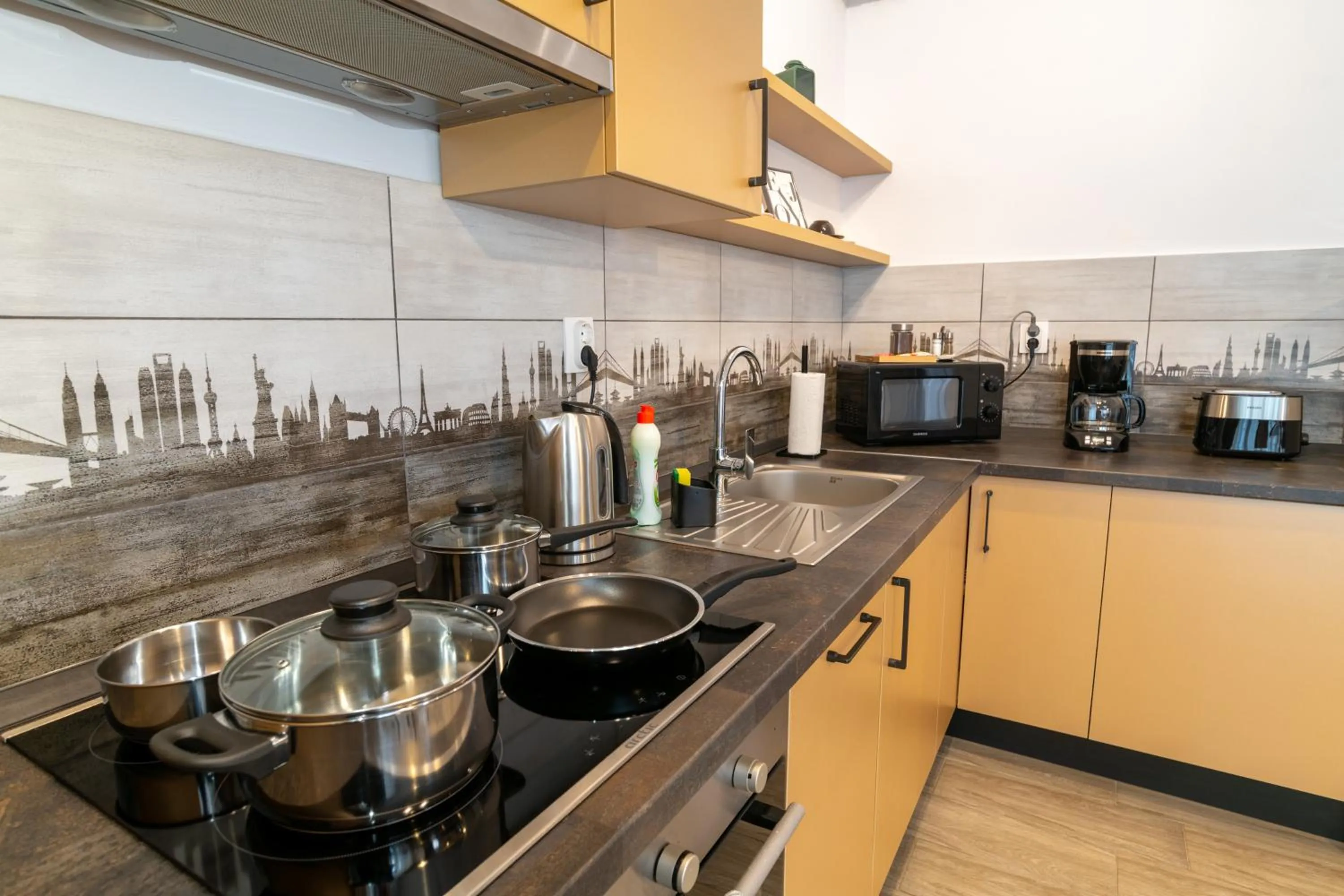 Coffee/tea facilities in TCI Apartments