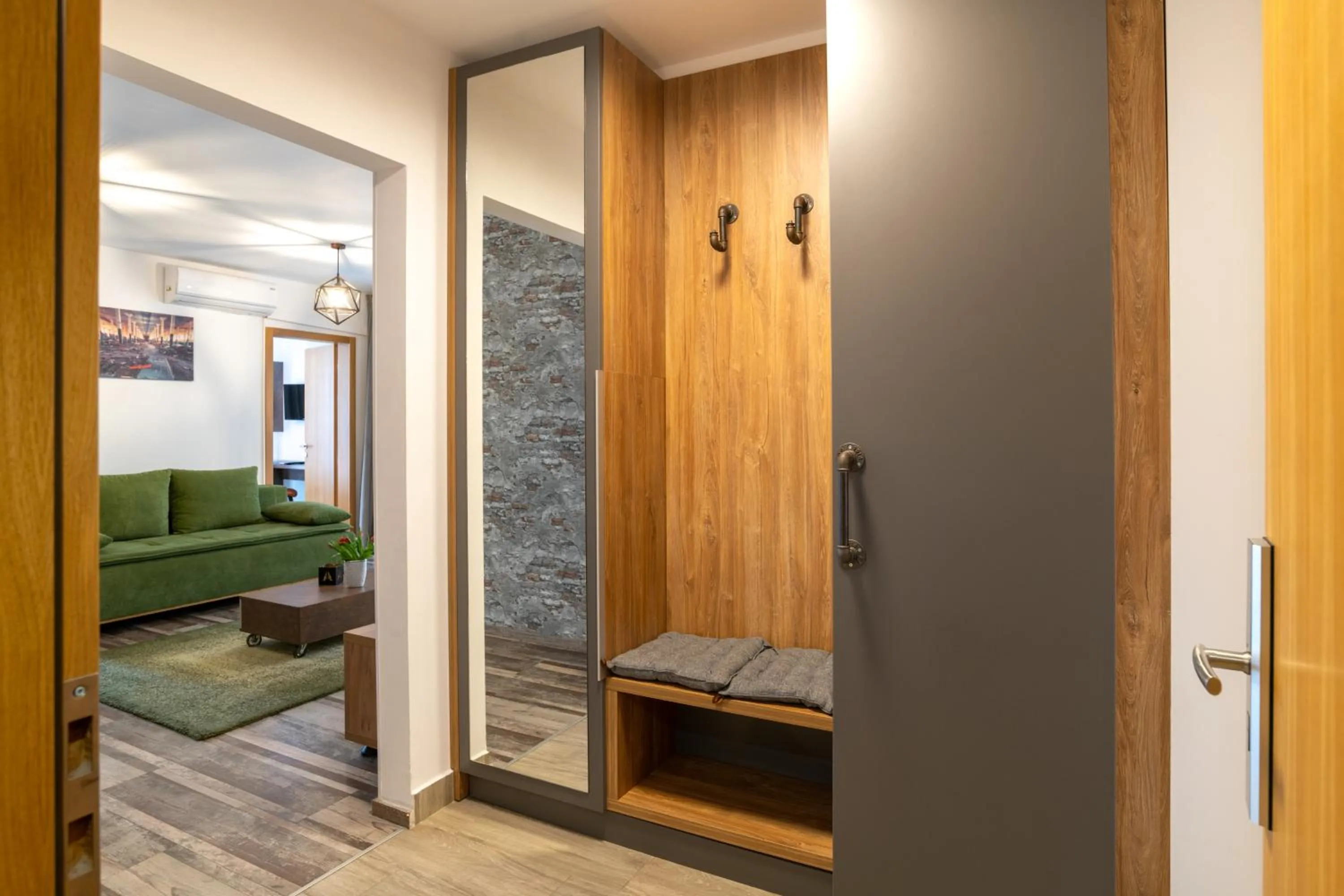 Living room in TCI Apartments