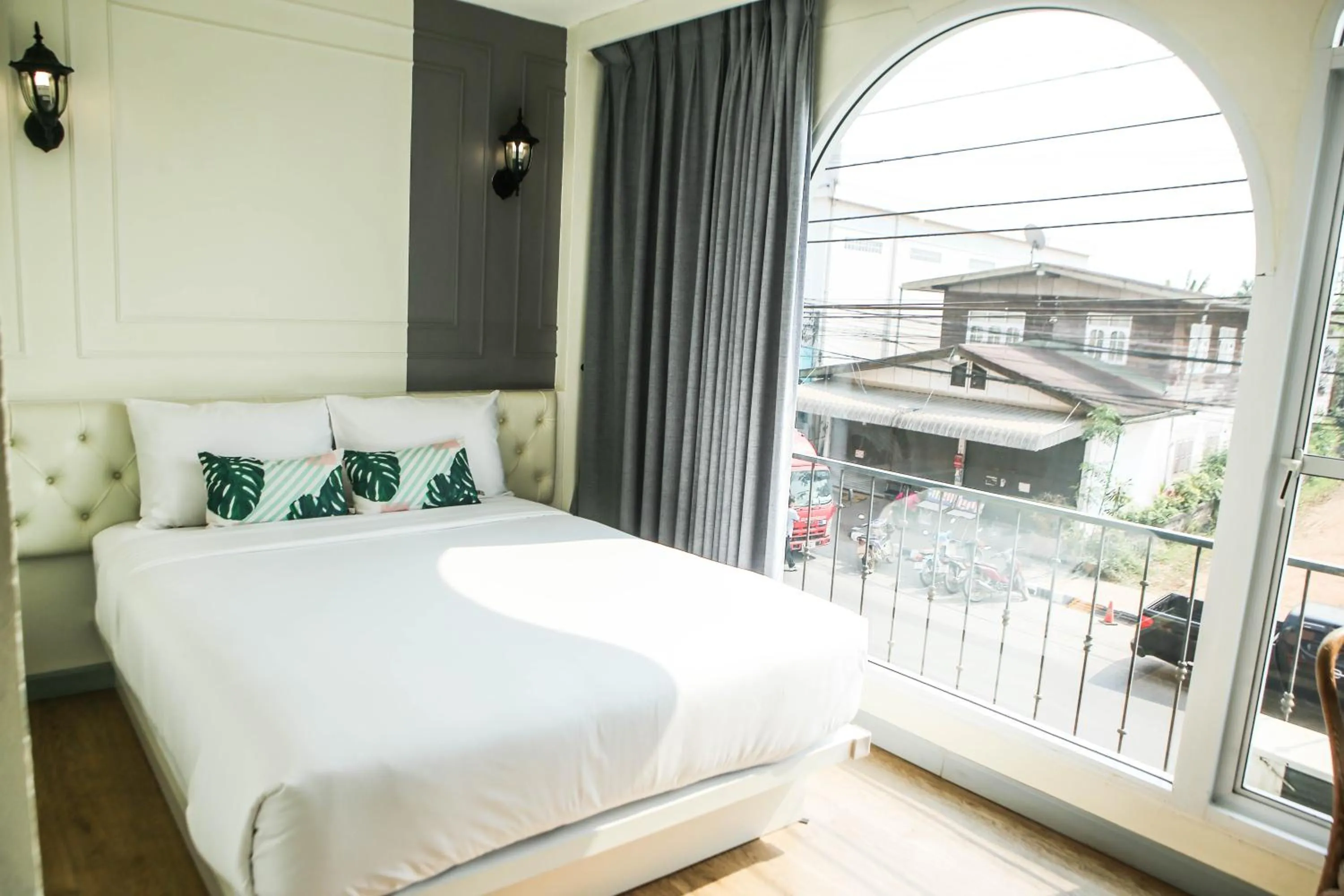 Bed in Vera Costa Hotel