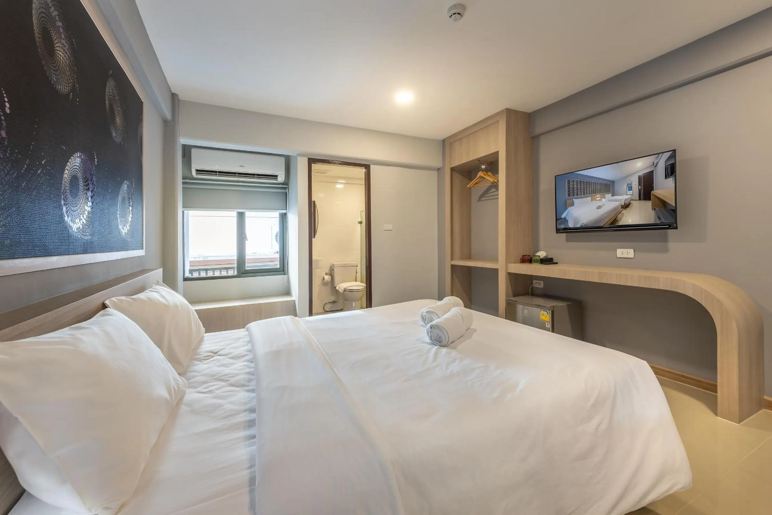 Bed in PLAAI Play Hotel