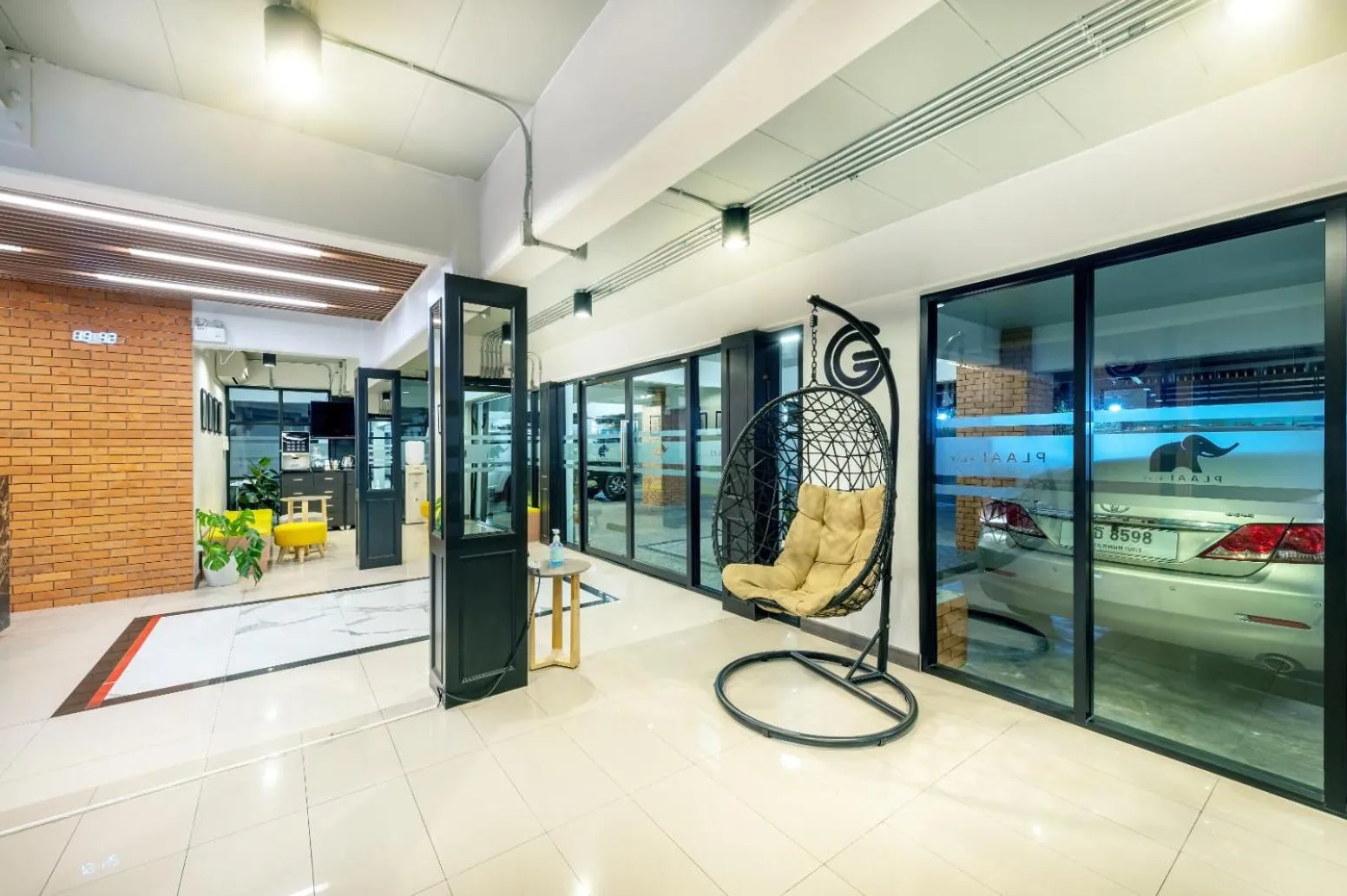 Lobby or reception in PLAAI Play Hotel