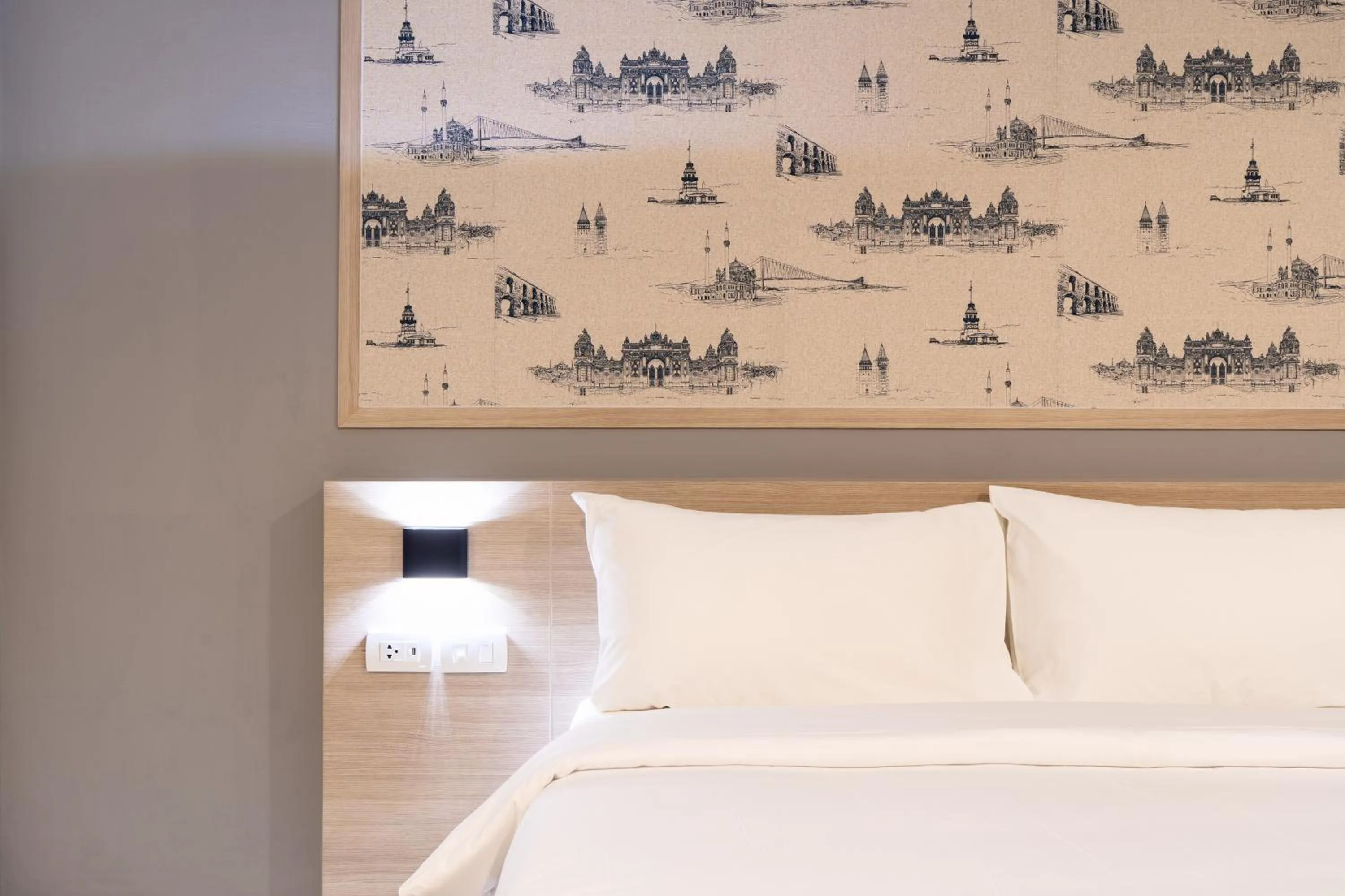 Bed in PLAAI Play Hotel