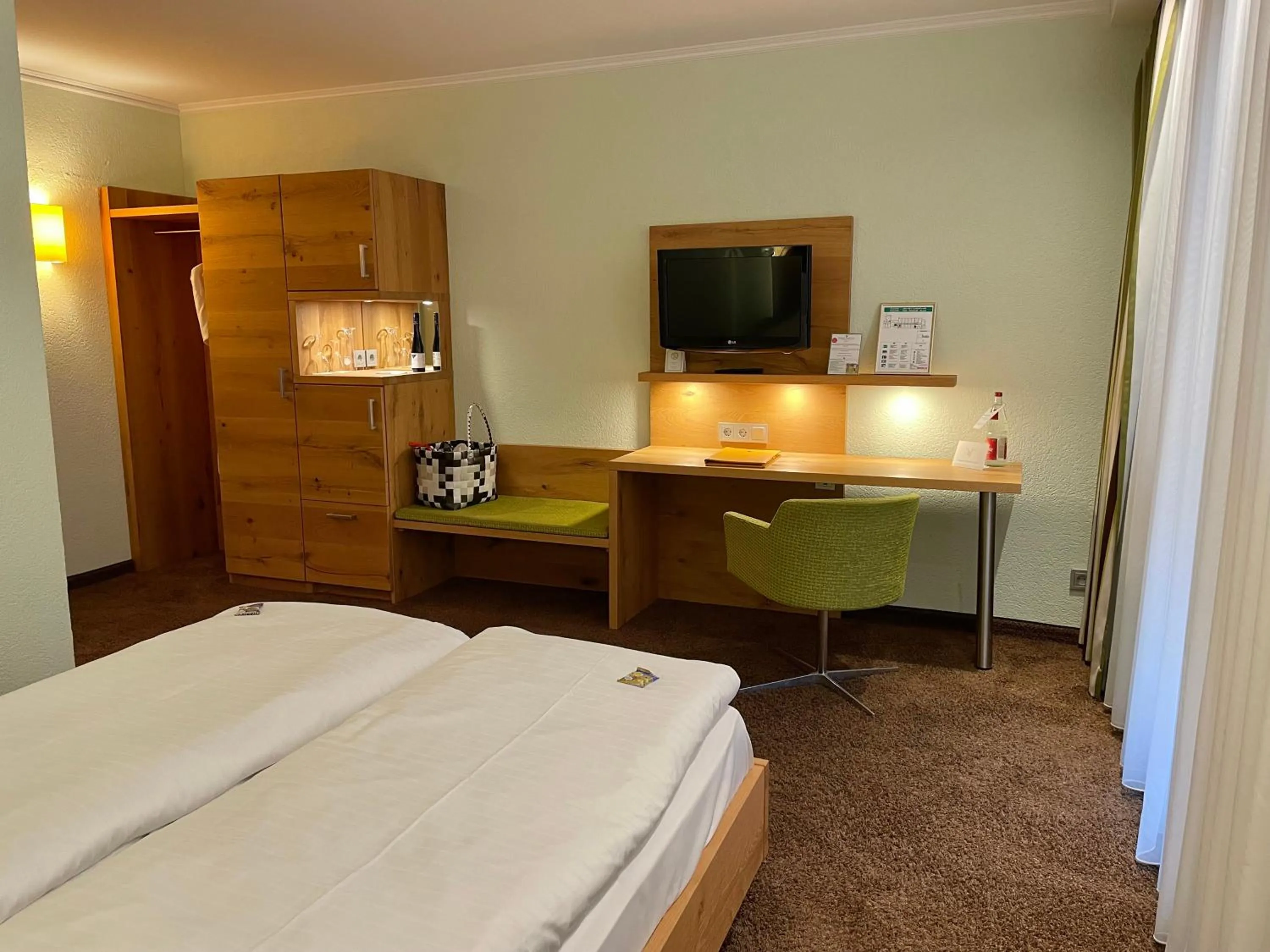 Bed in Ringhotel Mönch`s Waldhotel