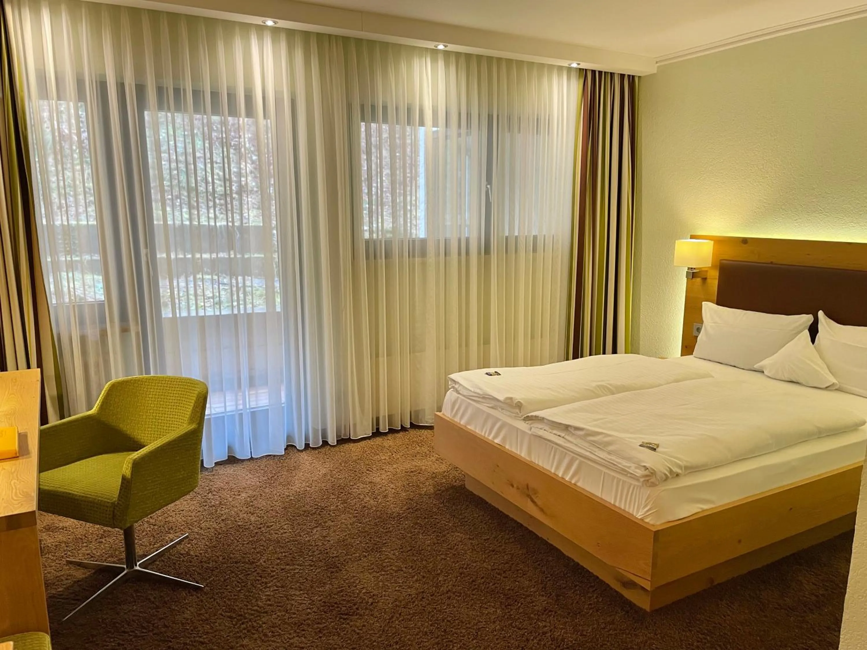 Bed in Ringhotel Mönch`s Waldhotel