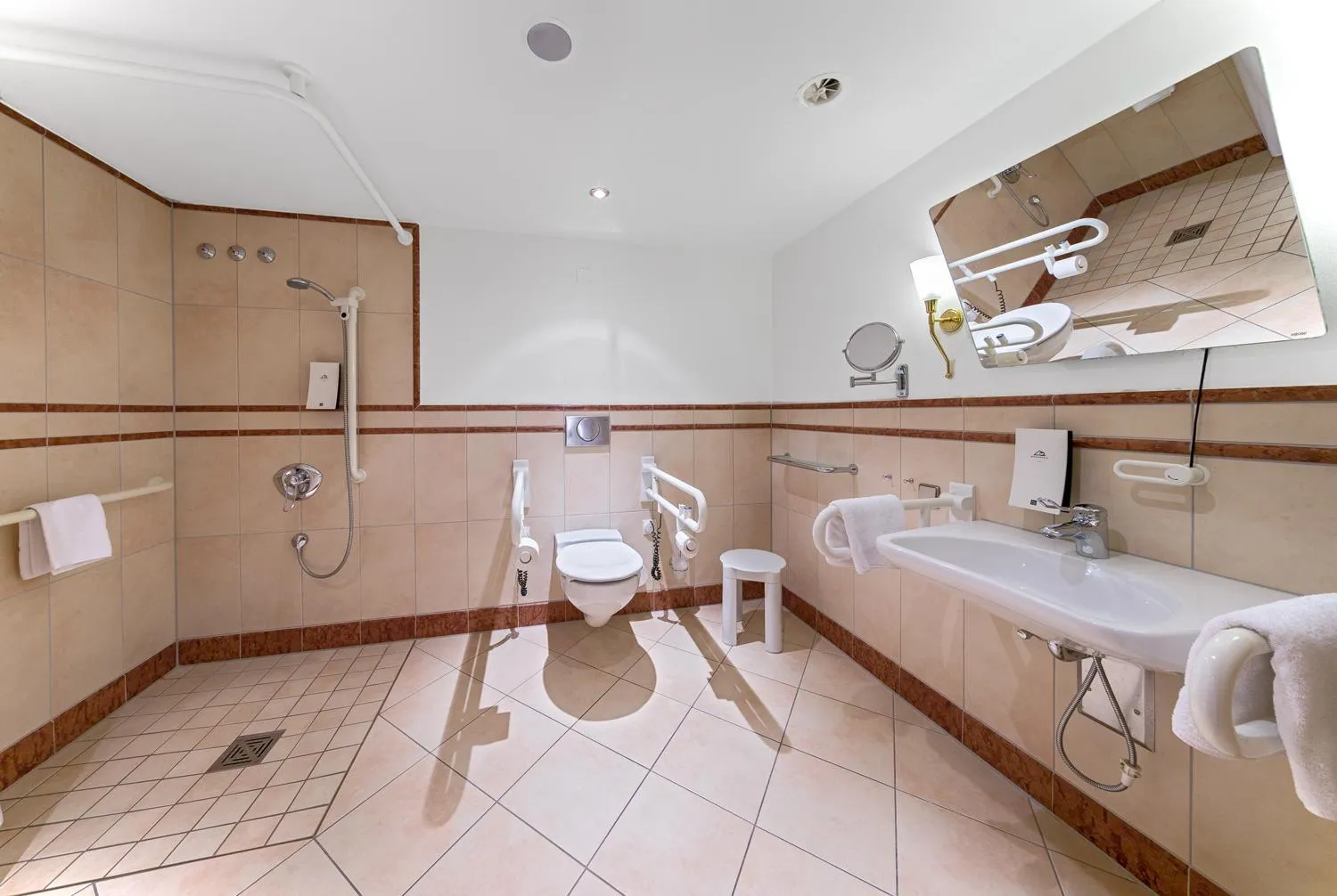 Bathroom in Ringhotel Mönch`s Waldhotel