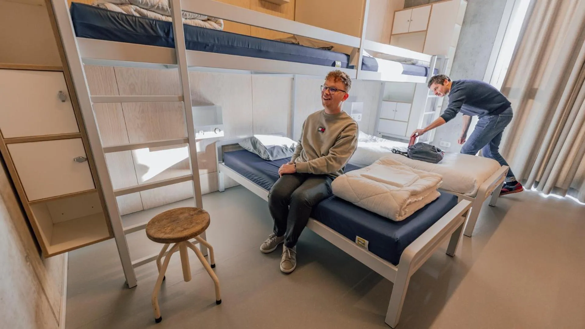 Photo of the whole room, Bed in Gîte Mozaïk