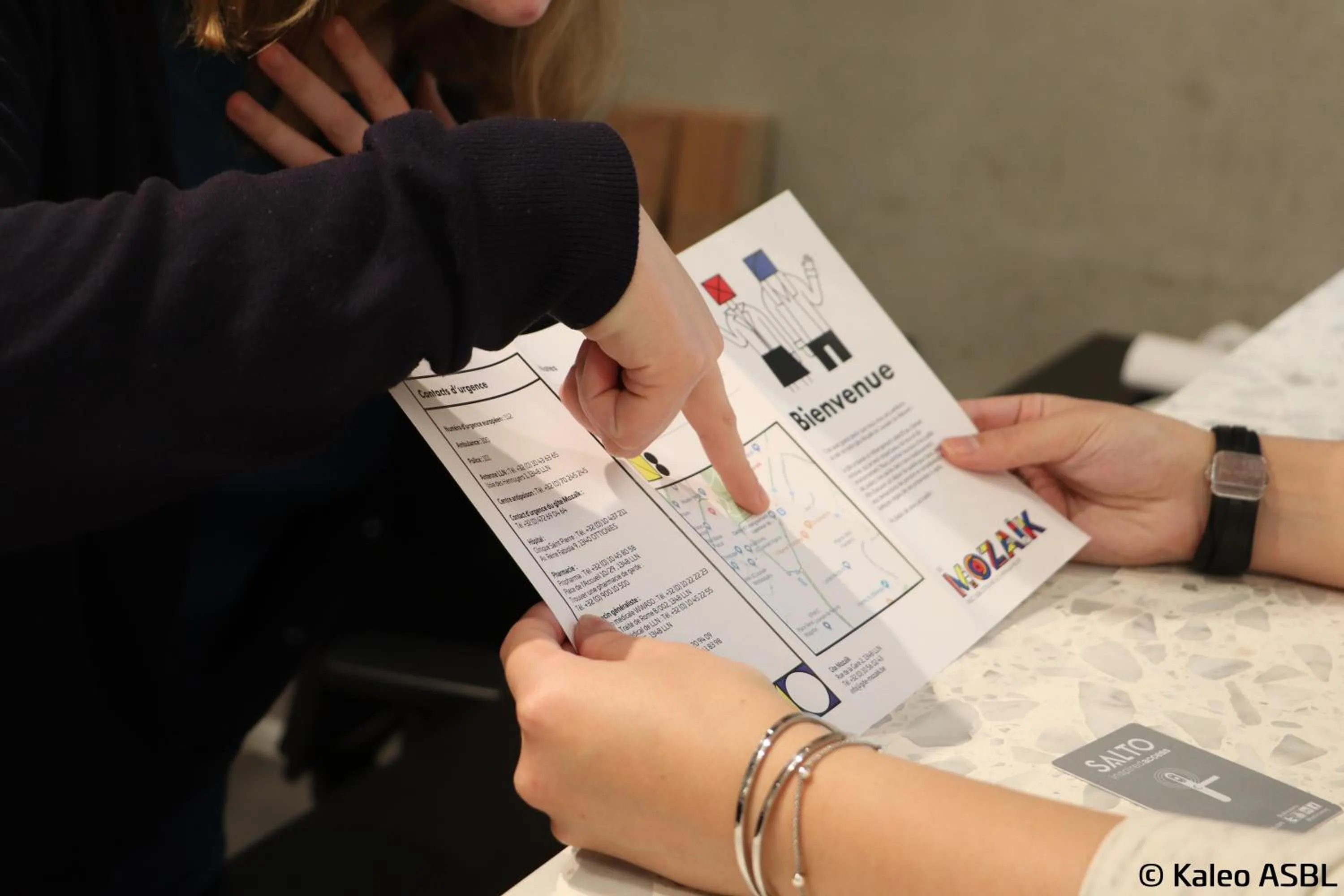 Staff in Gîte Mozaïk