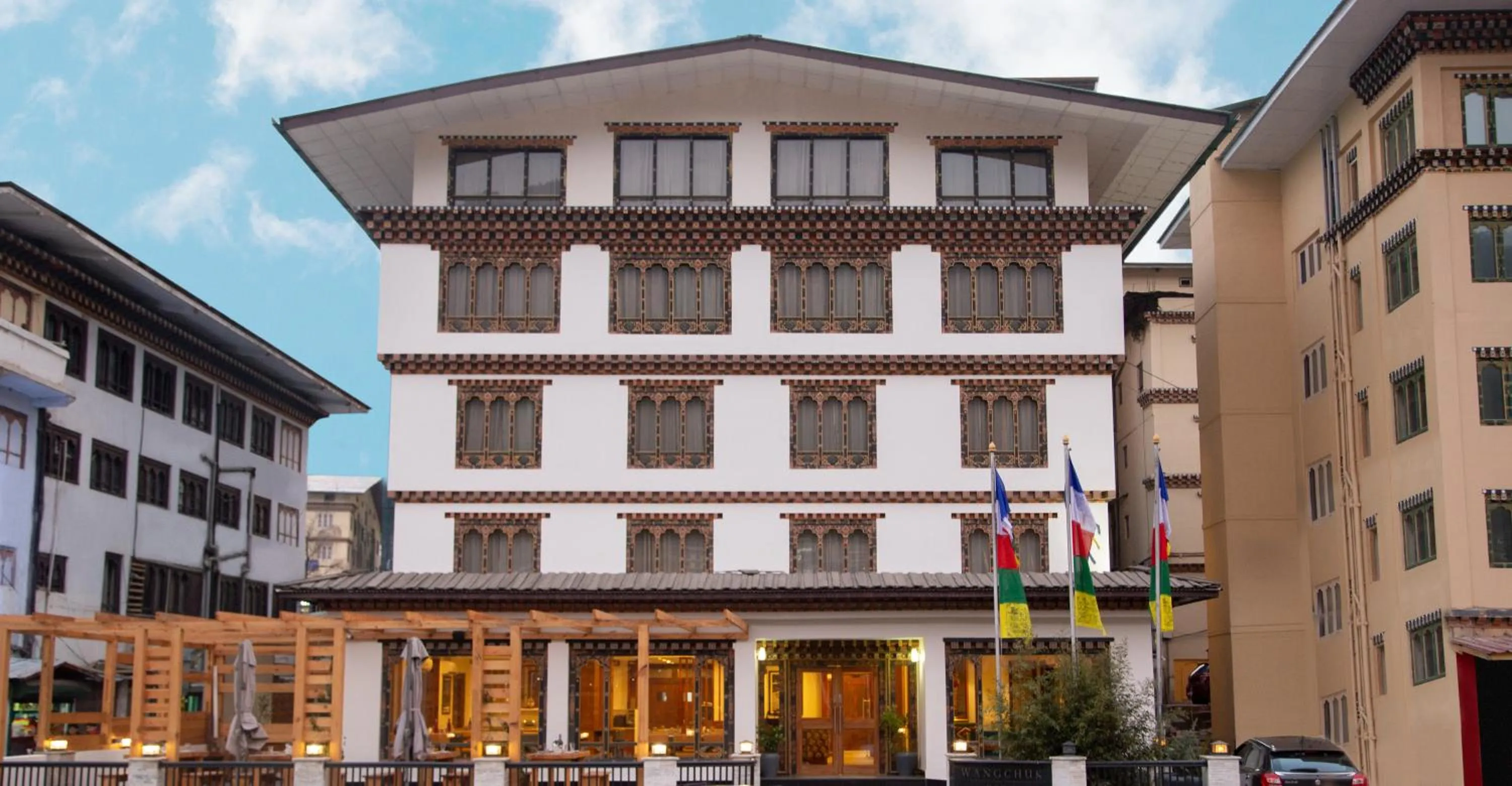 Facade/entrance in Lemon Tree Hotel, Thimphu