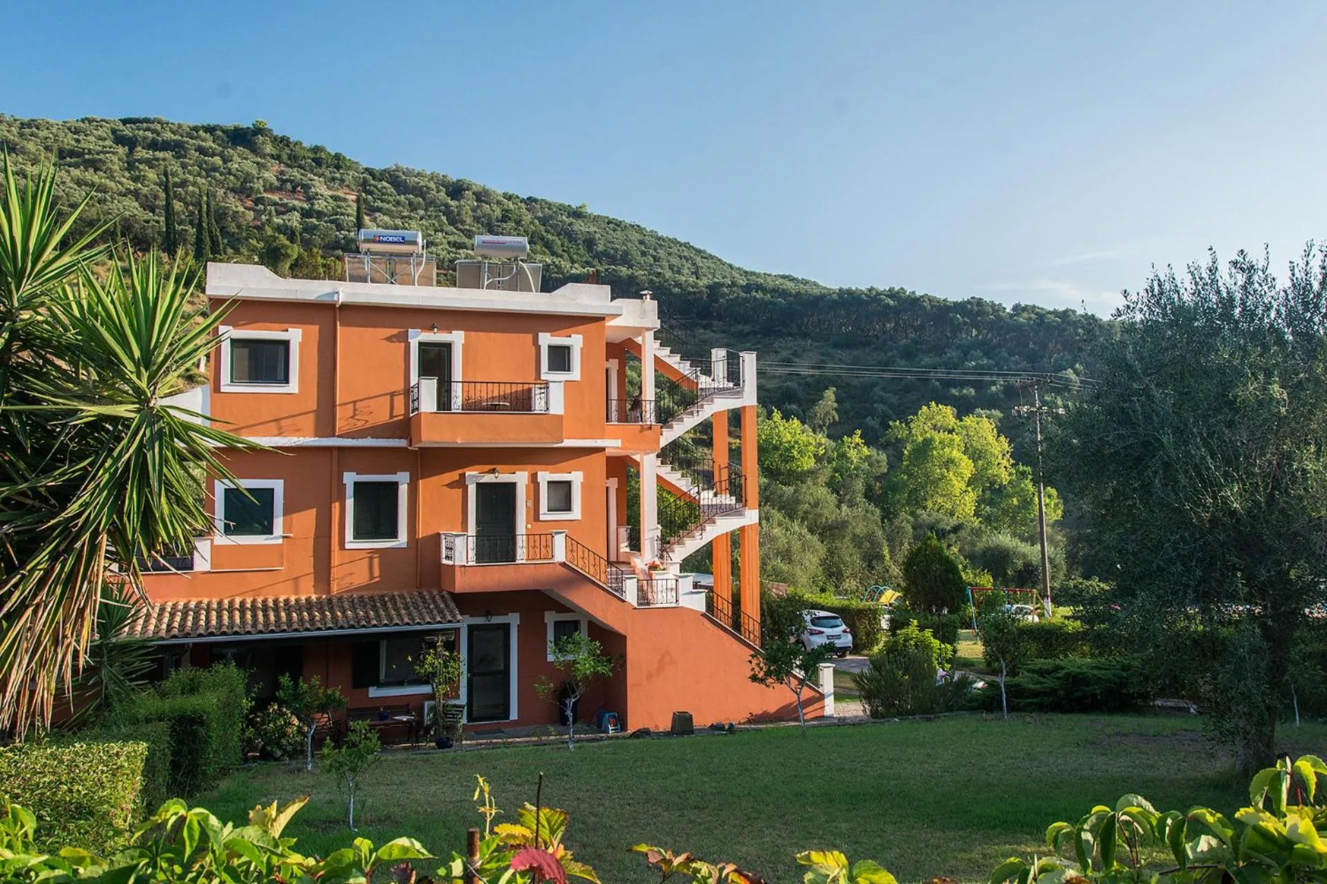 Property building in Donatos Apartments & Studios