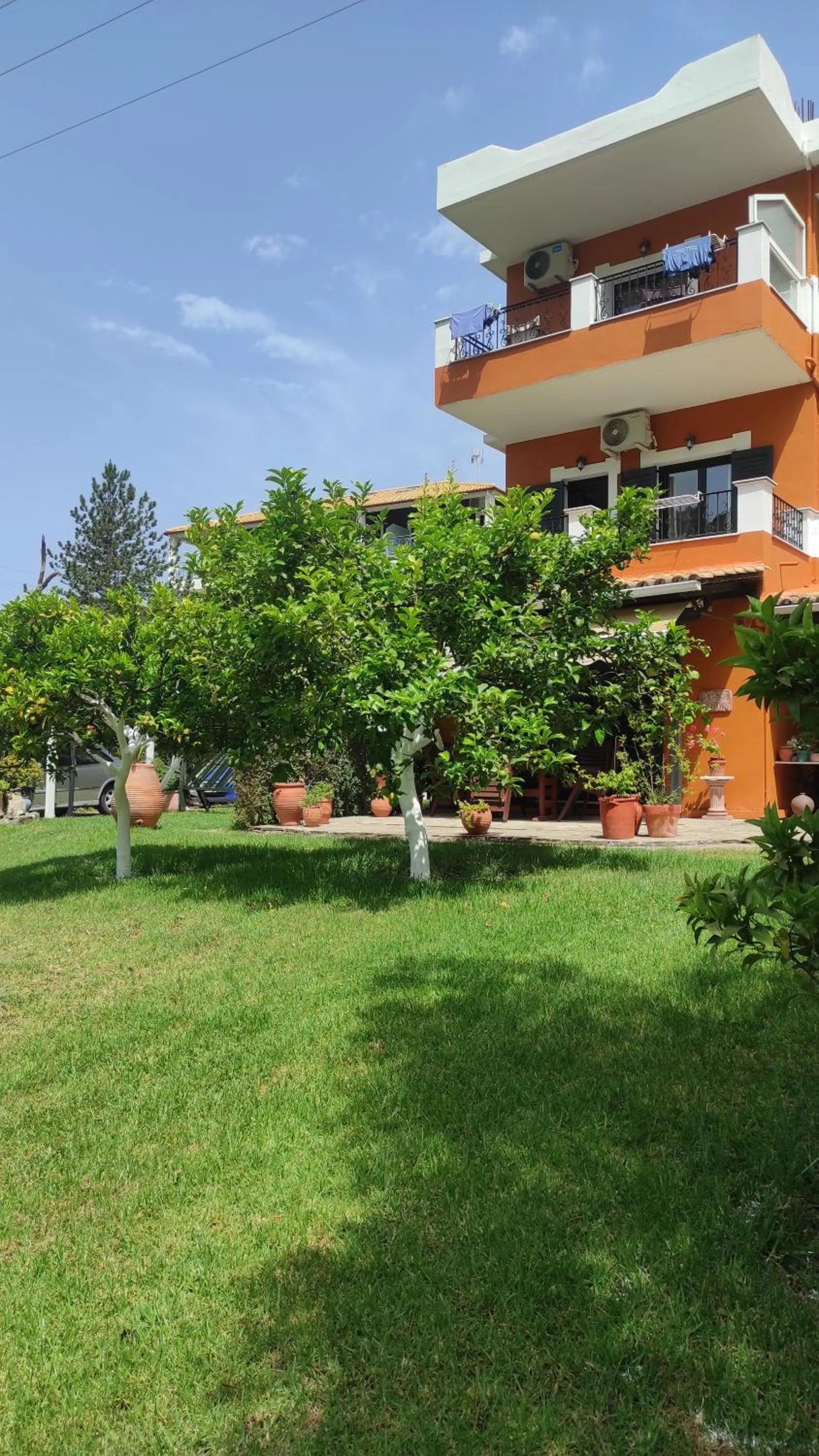 Garden in Donatos Apartments & Studios