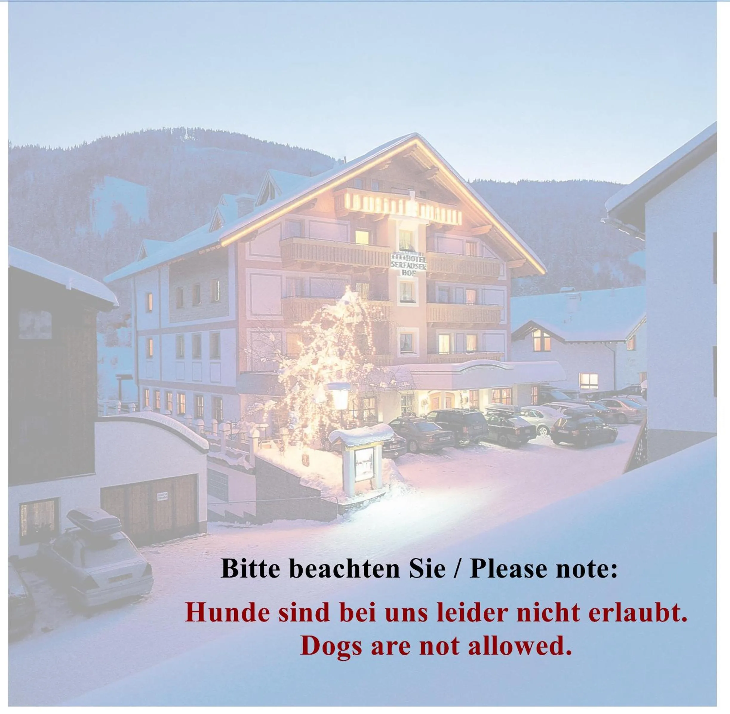 Property building in Hotel Garni Serfauserhof