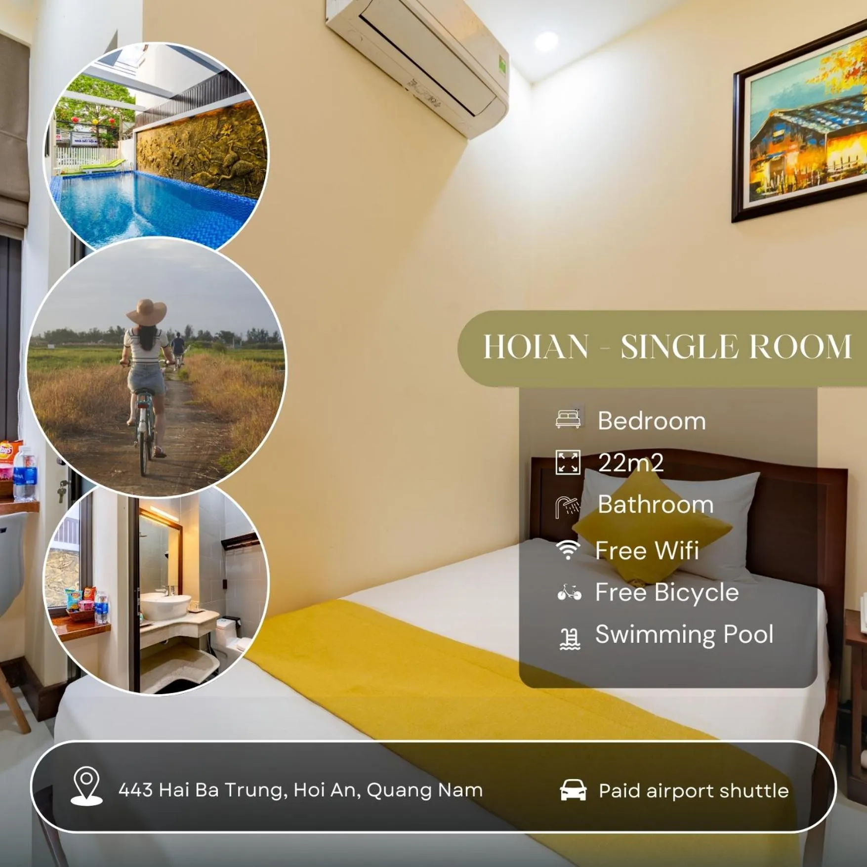 Photo of the whole room, Bed in Green Hill Hotel