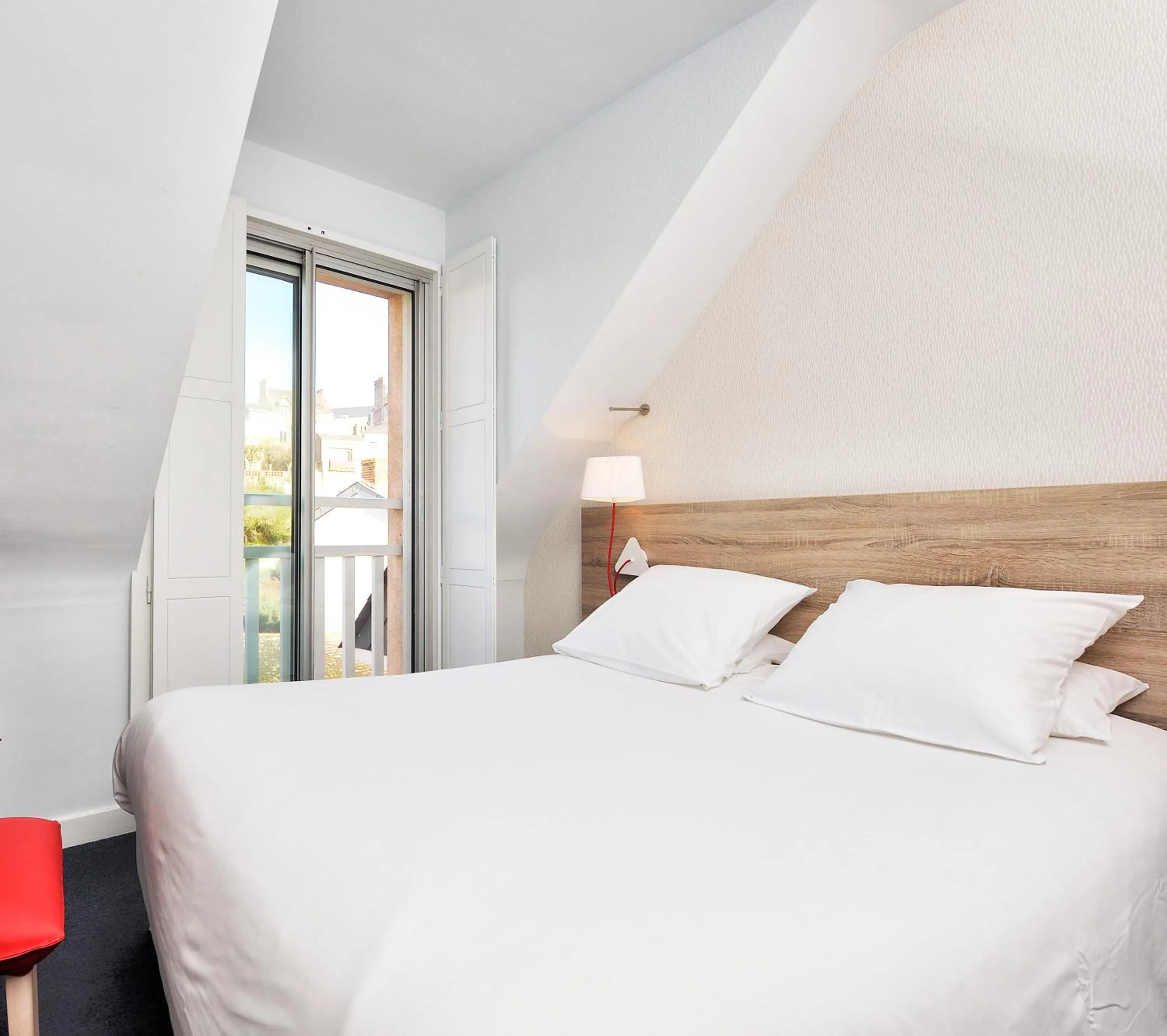 Bed in Hôtel Beau Soleil