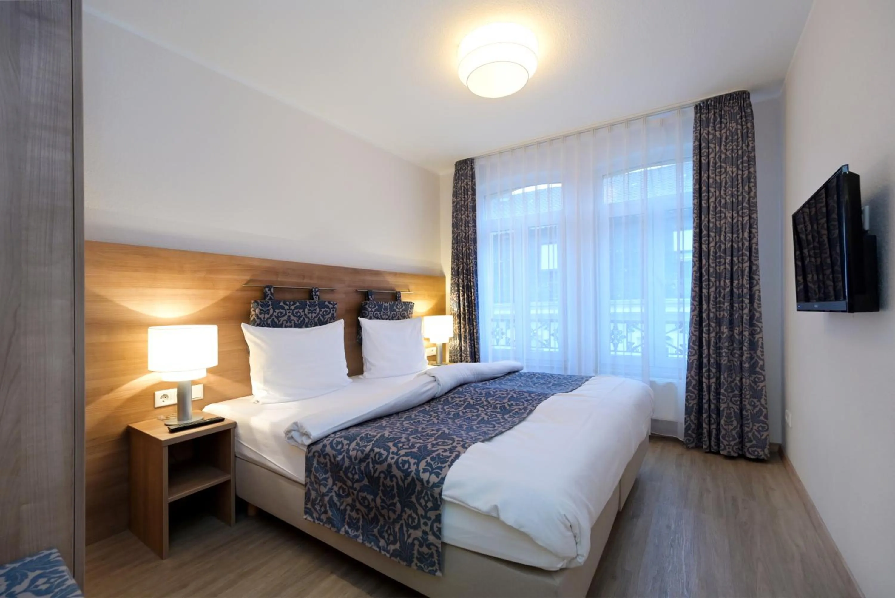 Bedroom, Bed in Hotel & Living Am Wartturm - Hotel & Apartments