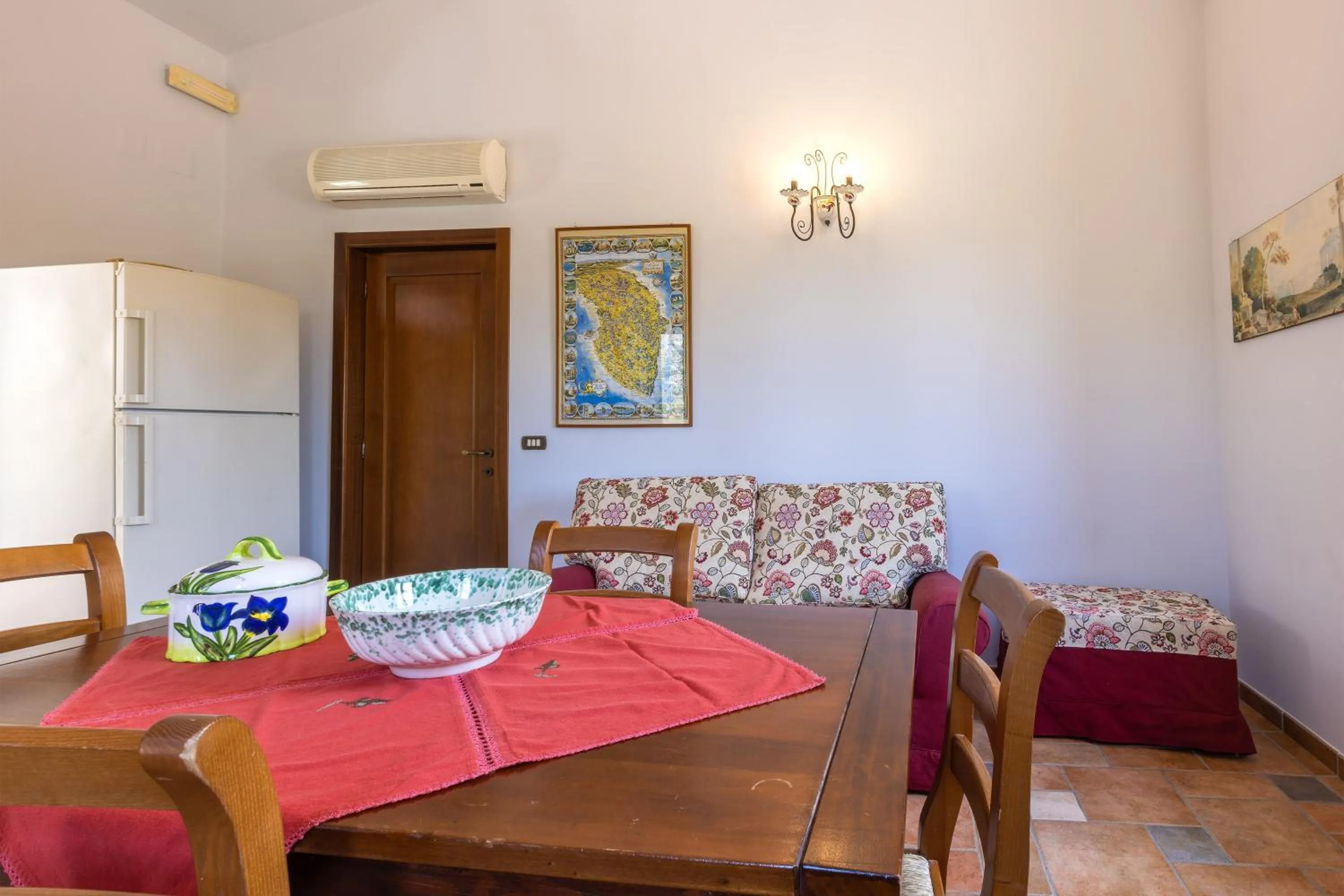 Seating area in Casa Ulmi con piscina