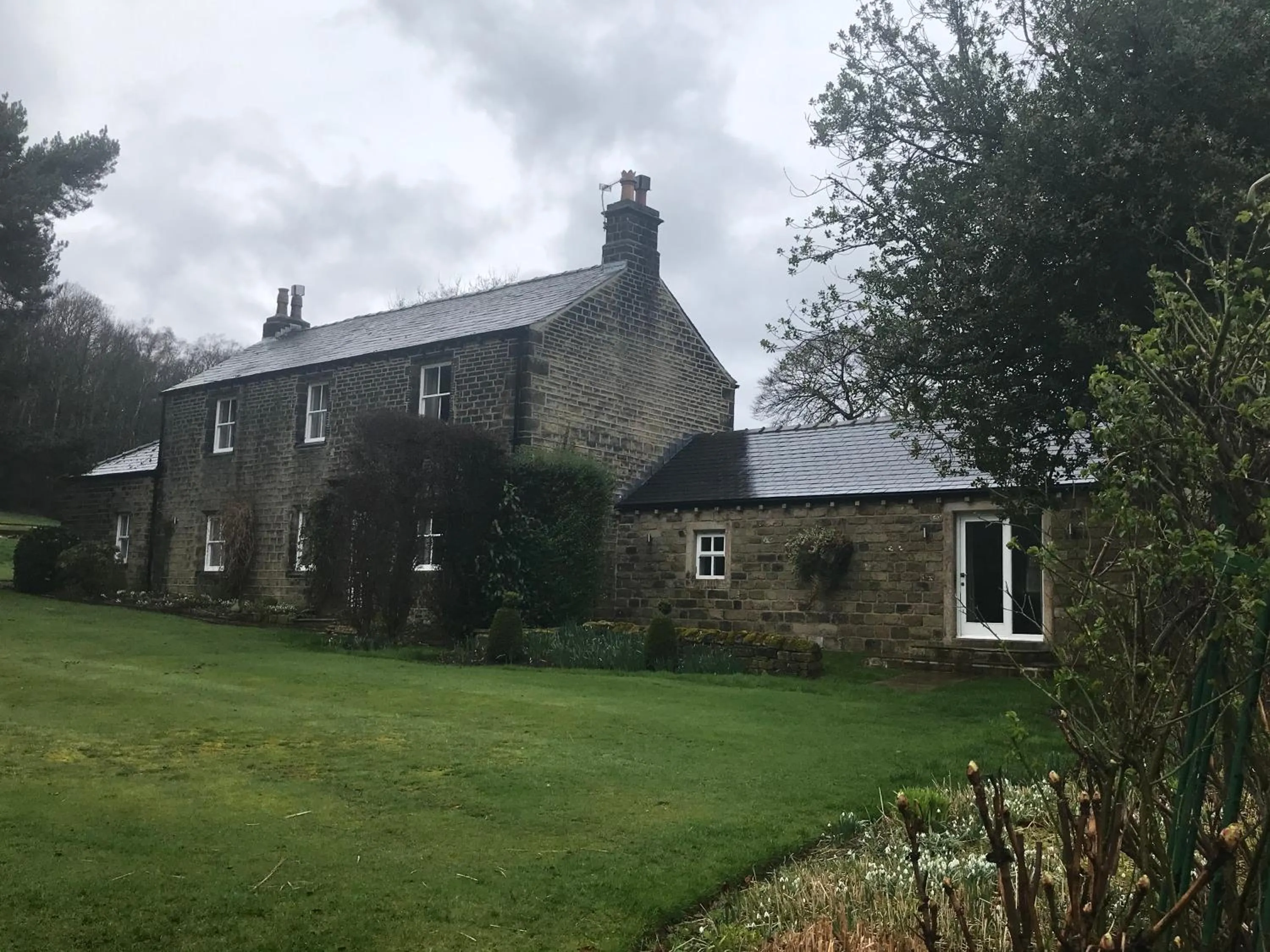 Garden in Woodsome Hall Golf Club Dormy House