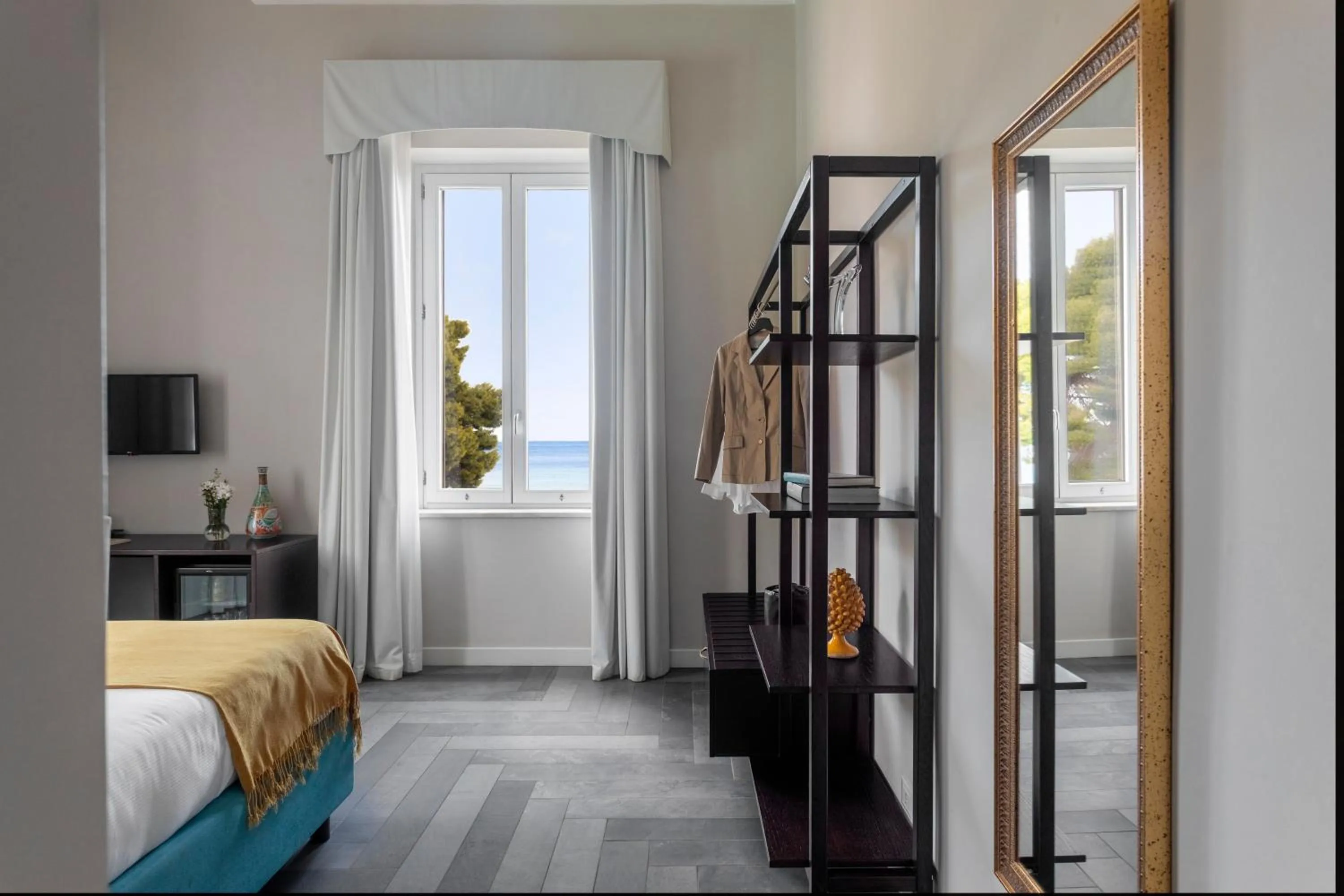 Bed in Villa Masetta - Luxury Suites