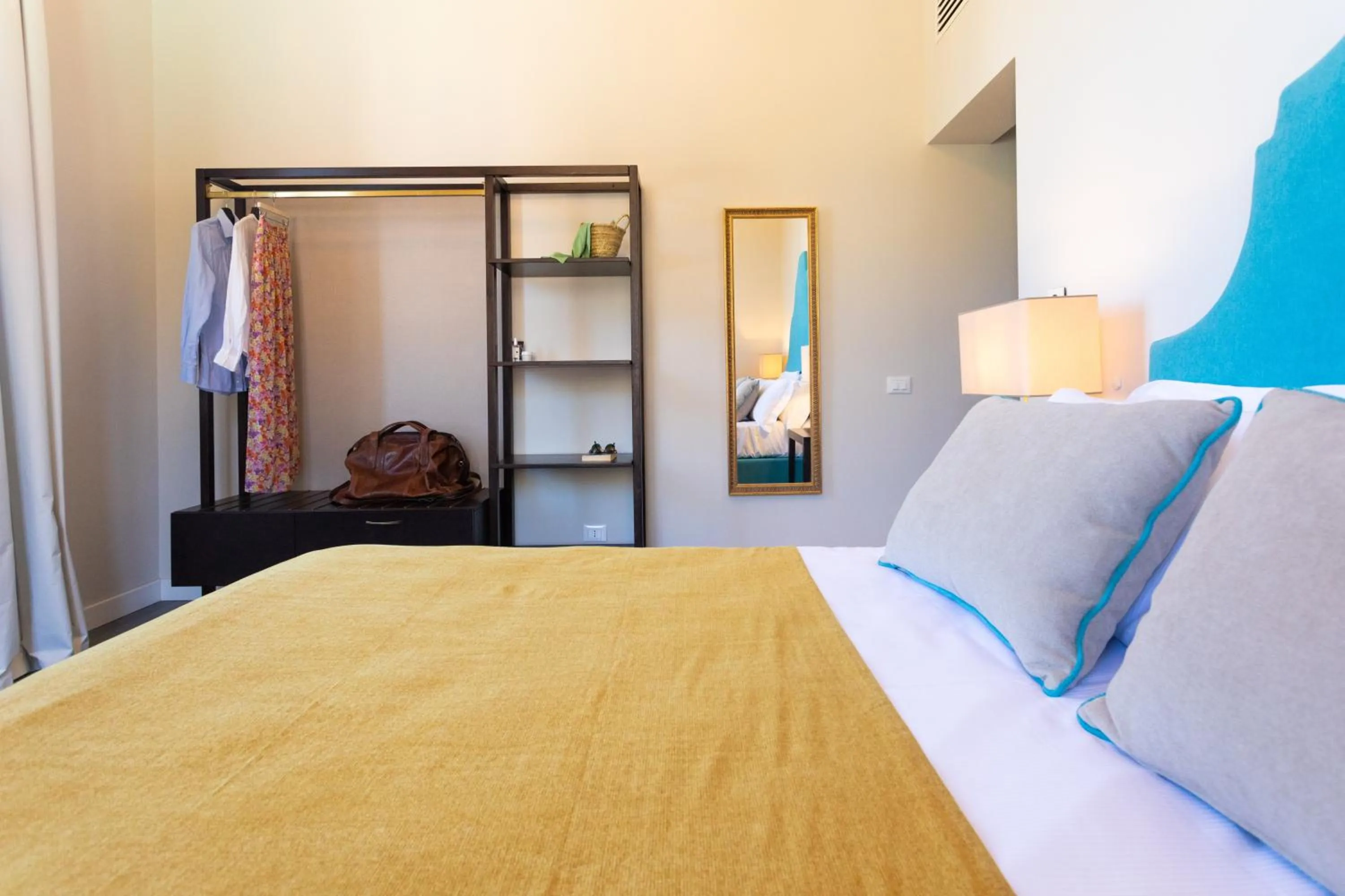 Bed in Villa Masetta - Luxury Suites