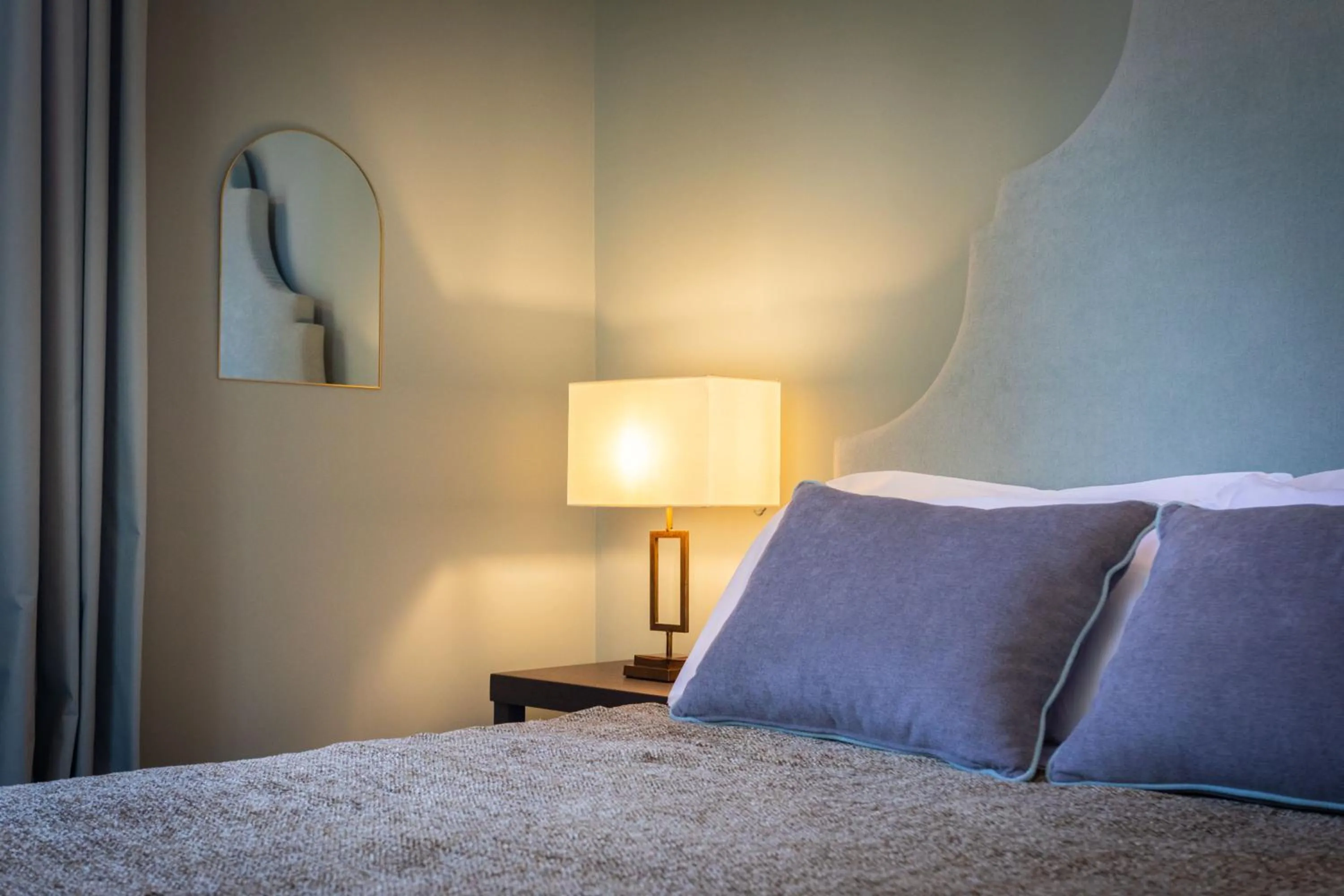 Bed in Villa Masetta - Luxury Suites