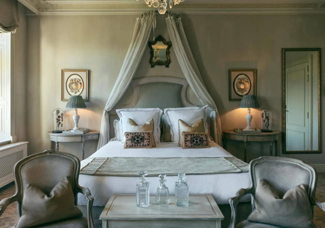 Bedroom, Bed in Kasteel van Ordingen