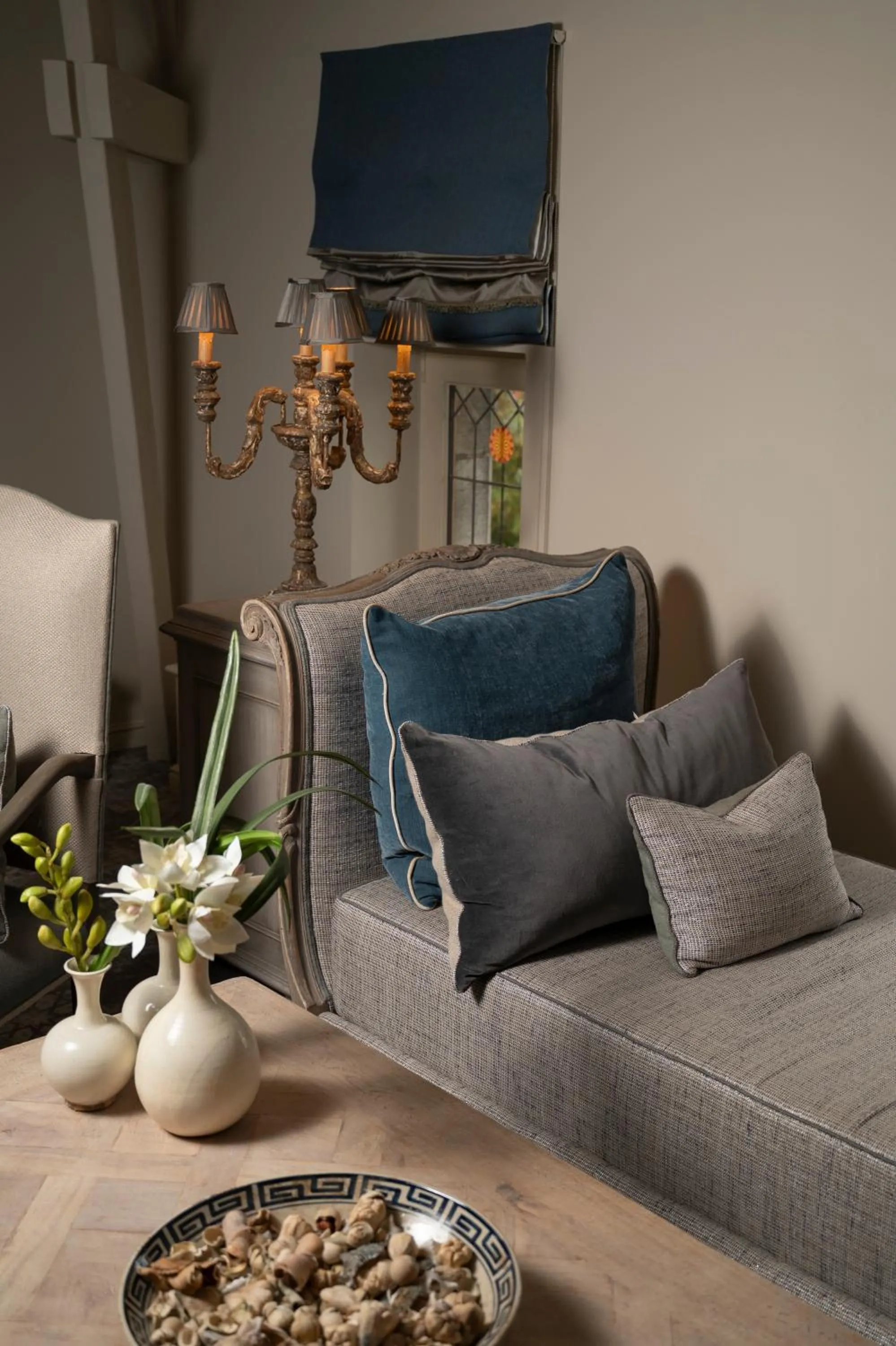 Seating area in Kasteel van Ordingen