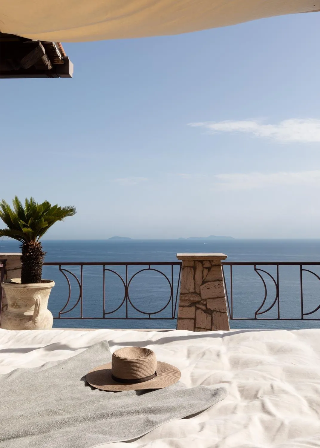 Balcony/Terrace in Claro De Lua Circeo B&B