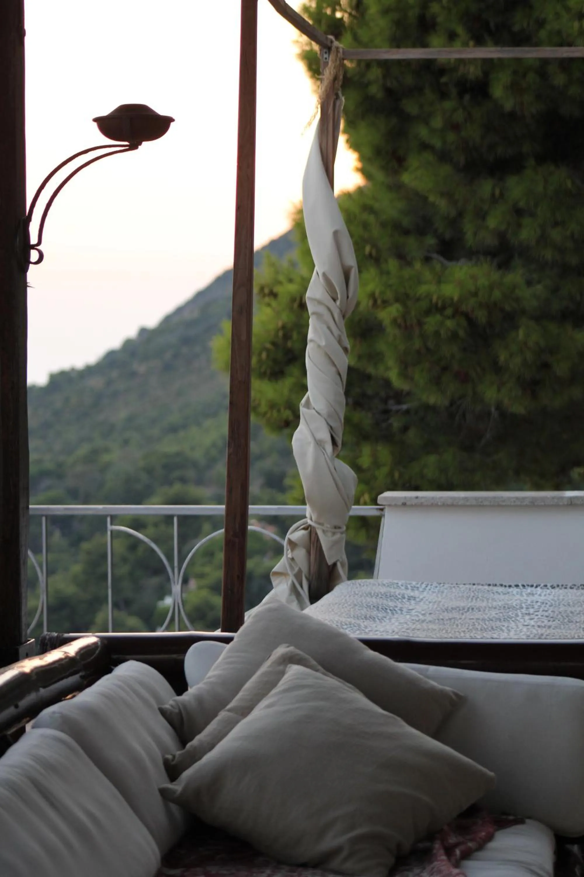 Balcony/Terrace in Claro De Lua Circeo B&B